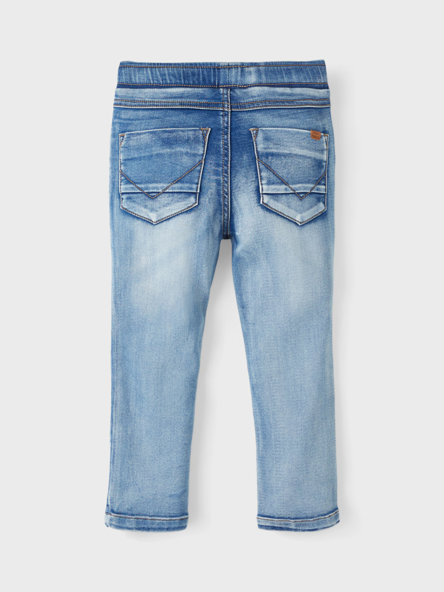 NAME IT Jeans 'ROBIN' albastru denim / alb - Pled.ro