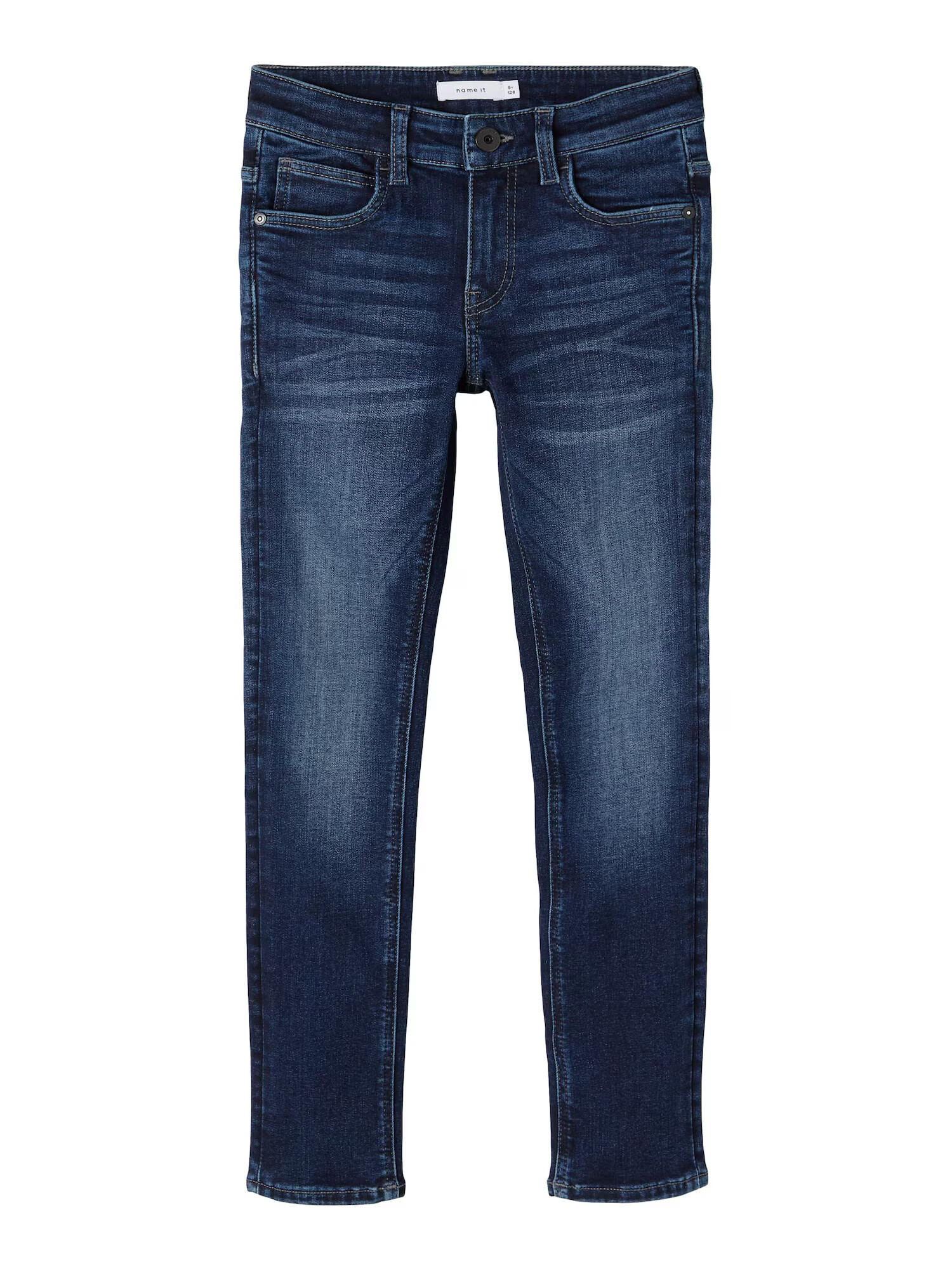 NAME IT Jeans 'Theo' albastru denim / alb - Pled.ro