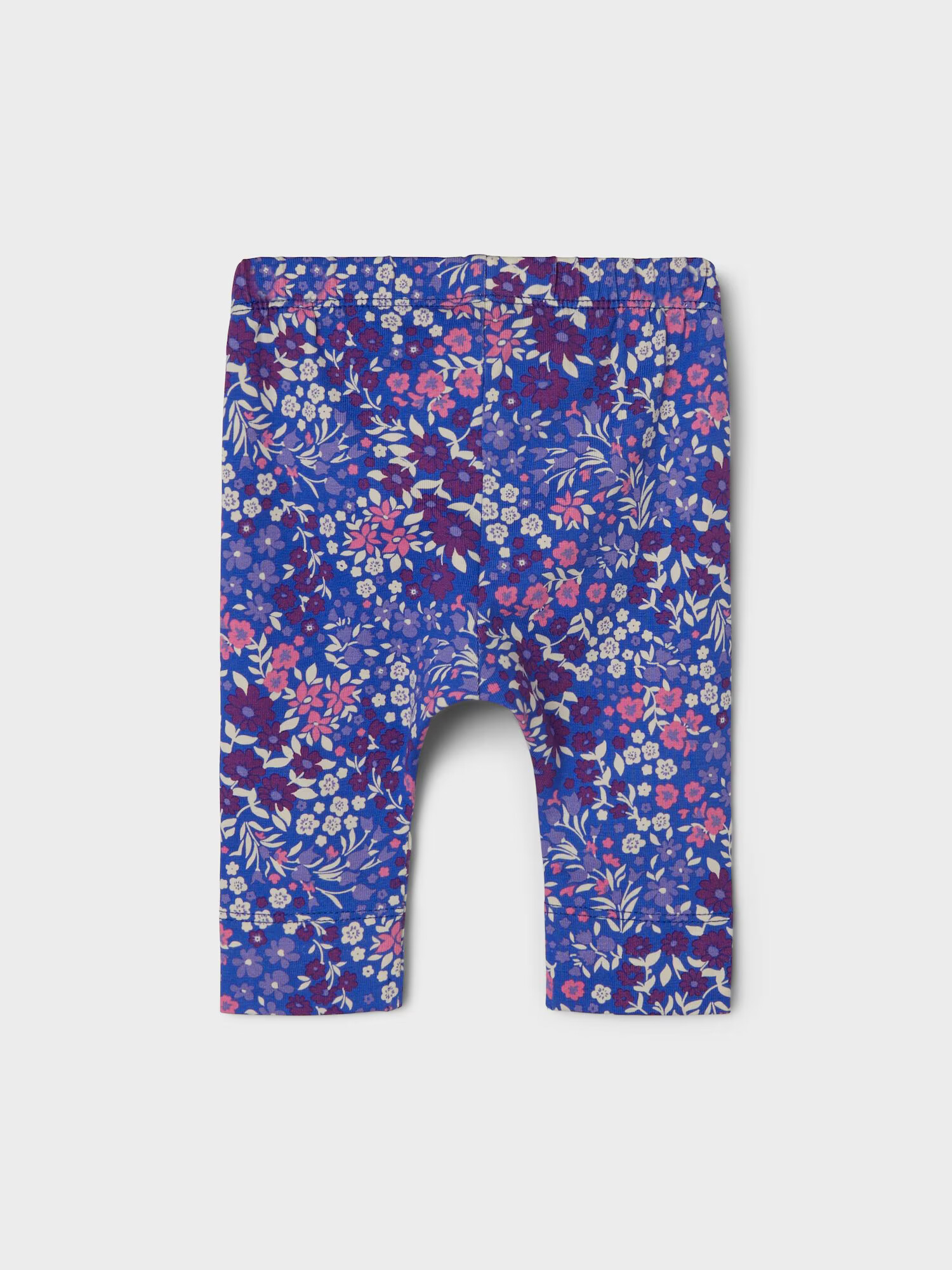 NAME IT Leggings 'LUNNA' albastru cobalt / mov închis / roz / alb - Pled.ro