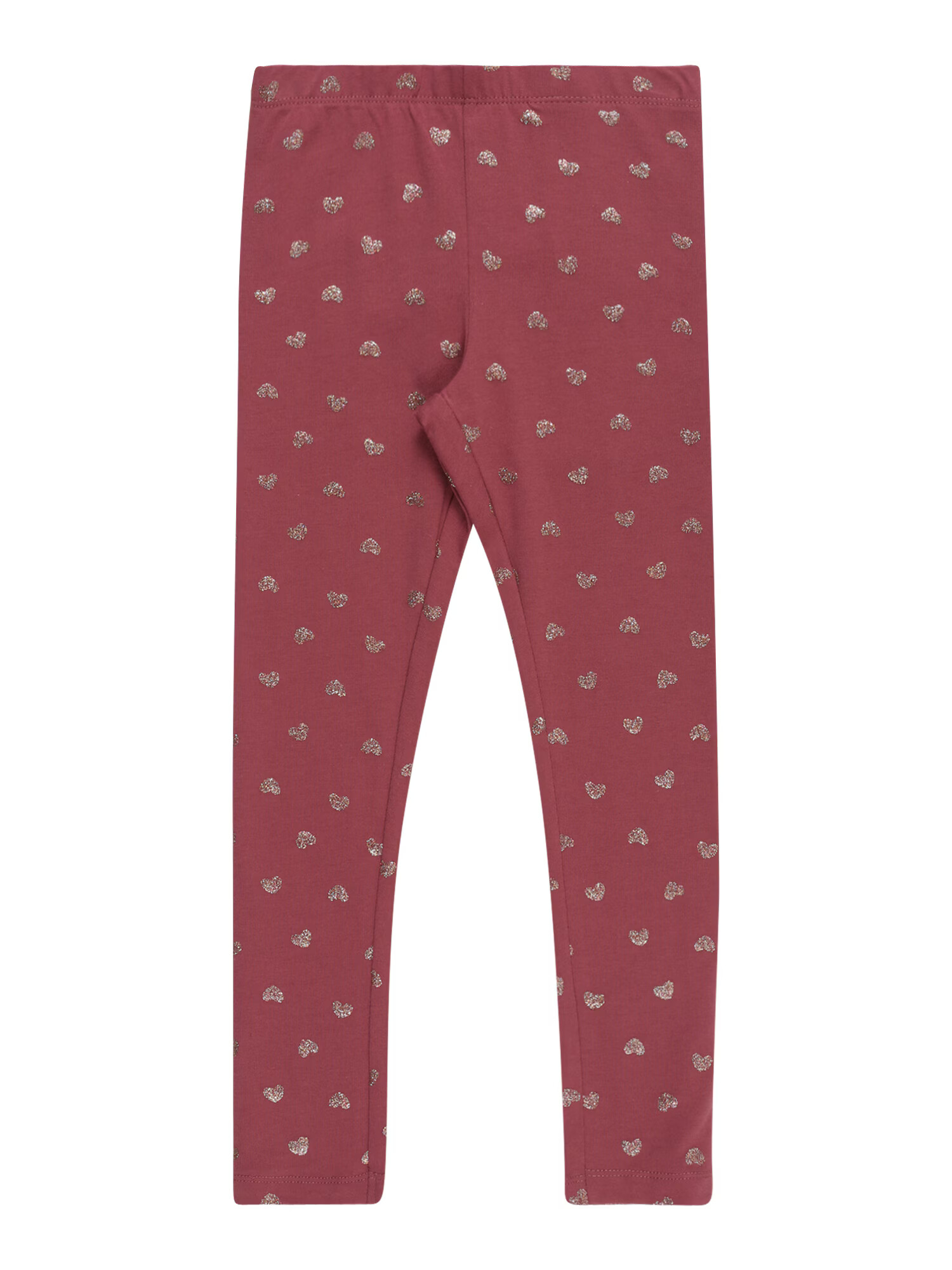 NAME IT Leggings 'Vivian' auriu / roz pitaya - Pled.ro