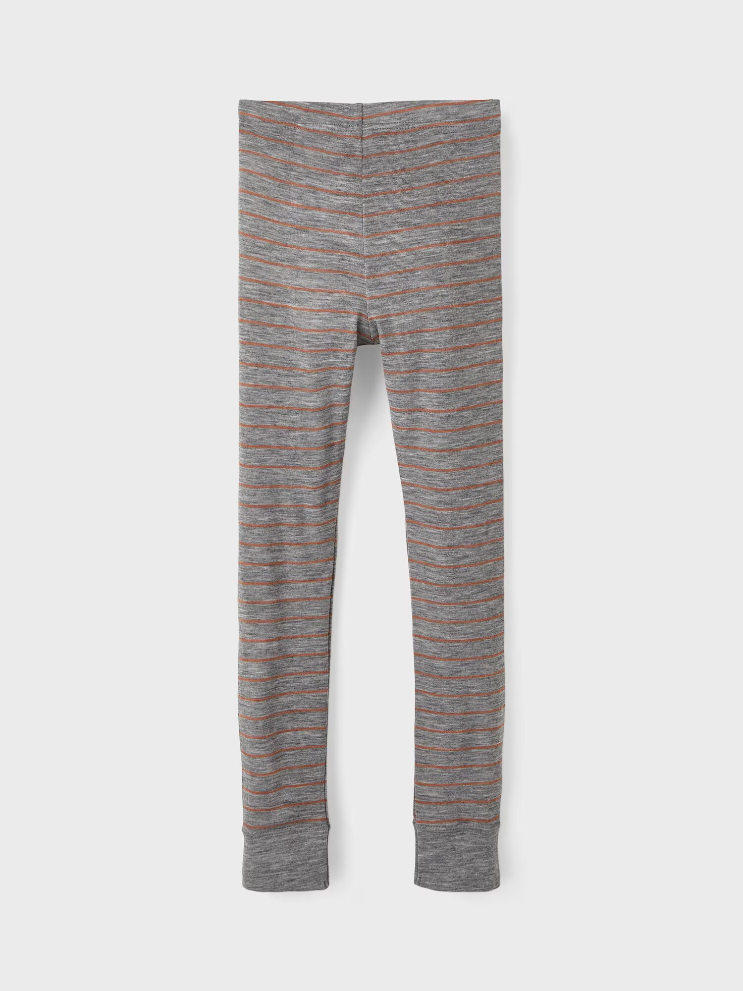 NAME IT Leggings 'Wang' gri amestecat / portocaliu - Pled.ro