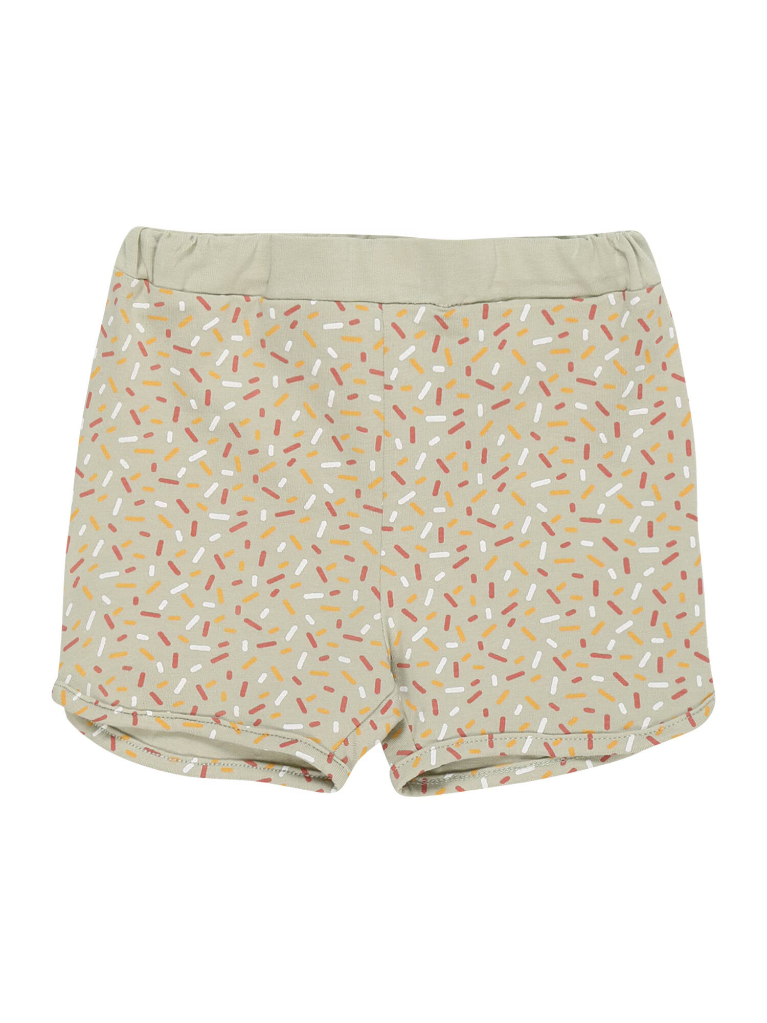 NAME IT Pantaloni 'BARBEL' verde pastel / portocaliu somon / roz pastel - Pled.ro