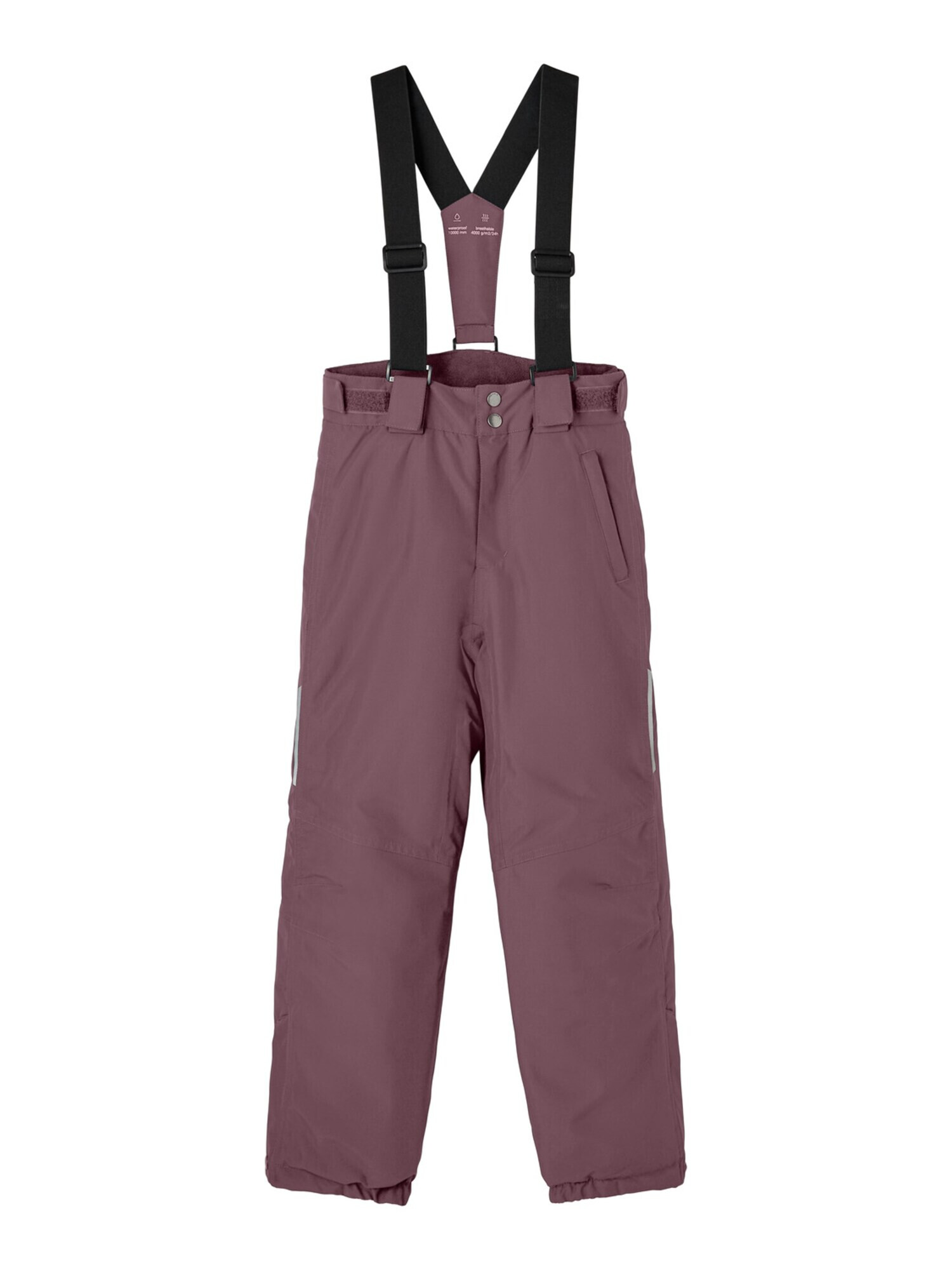 NAME IT Pantaloni sport 'Solid' mov închis / negru - Pled.ro