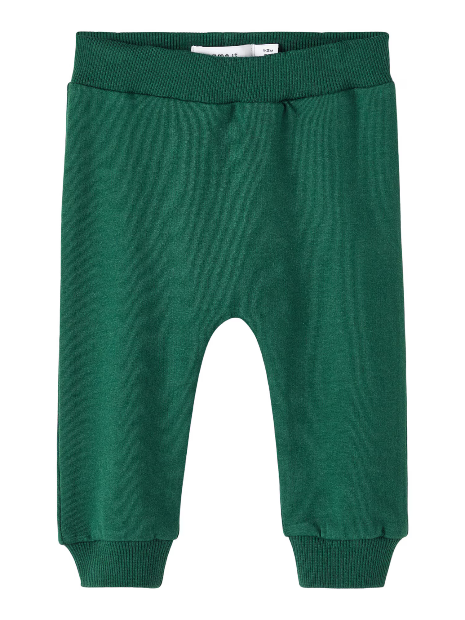 NAME IT Pantaloni 'Ruddy' verde închis / negru / alb - Pled.ro