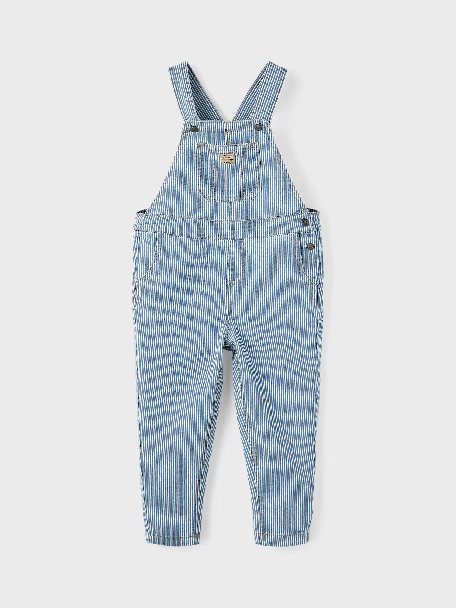 NAME IT Salopetă 'Ben' albastru denim / alb - Pled.ro