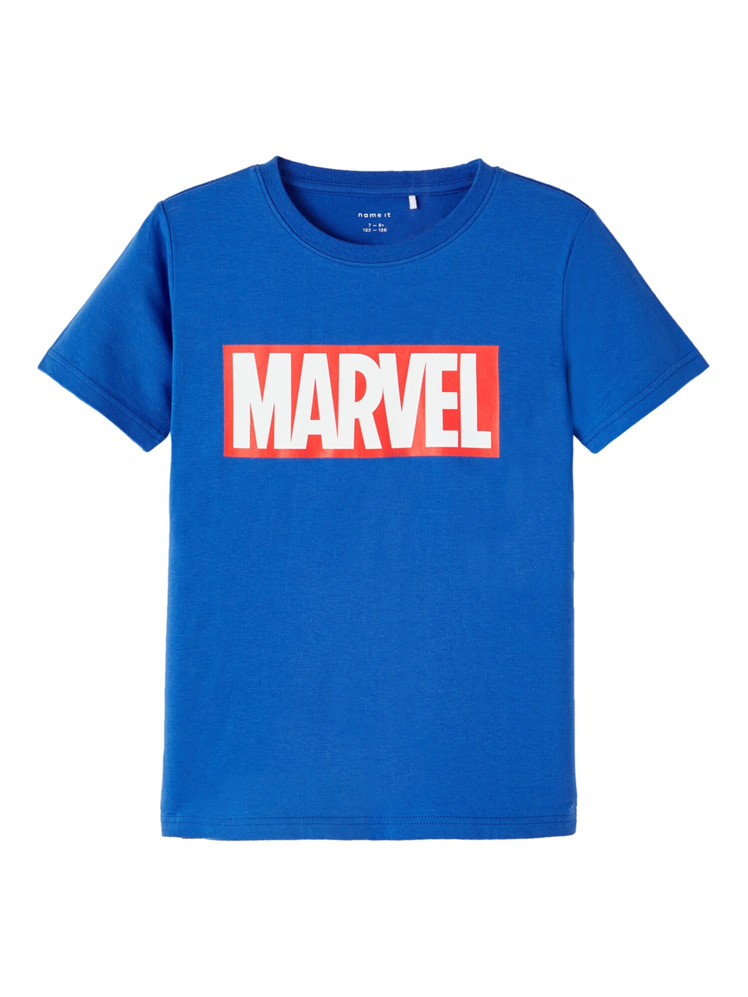 NAME IT Tricou 'Jalis Marvel' albastru / roșu / alb - Pled.ro