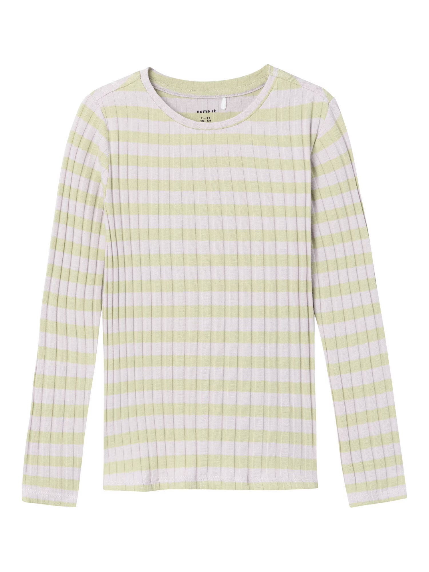 NAME IT Tricou 'Lillo' verde / mov pastel - Pled.ro