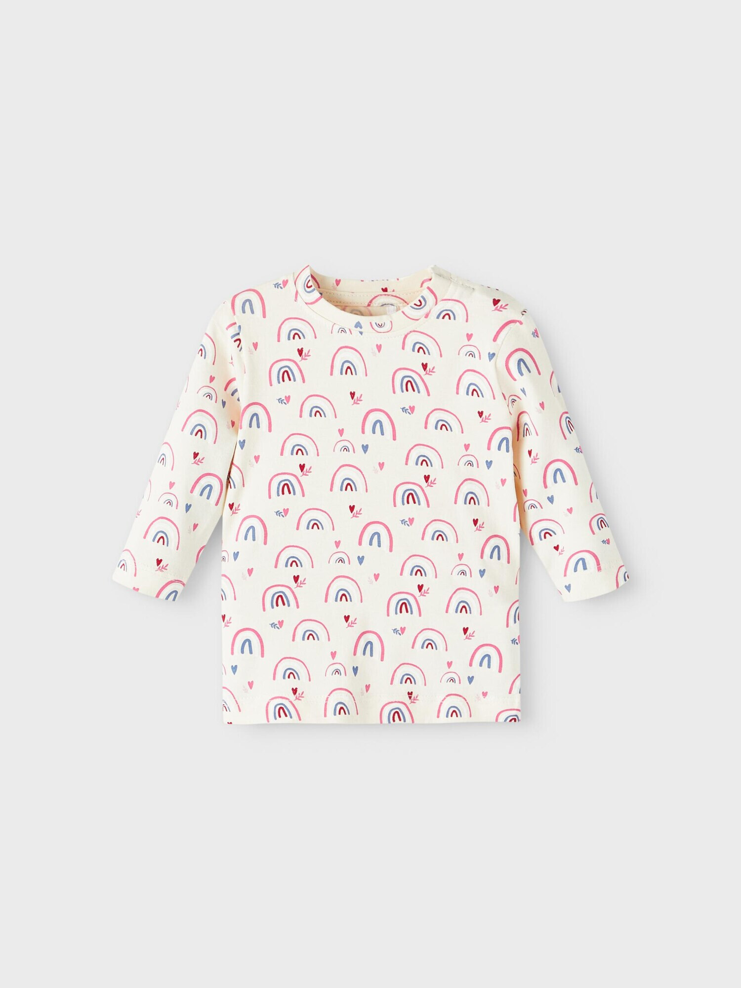 NAME IT Tricou 'MIPANDA' bej / bleumarin / albastru pastel / roz / alb - Pled.ro