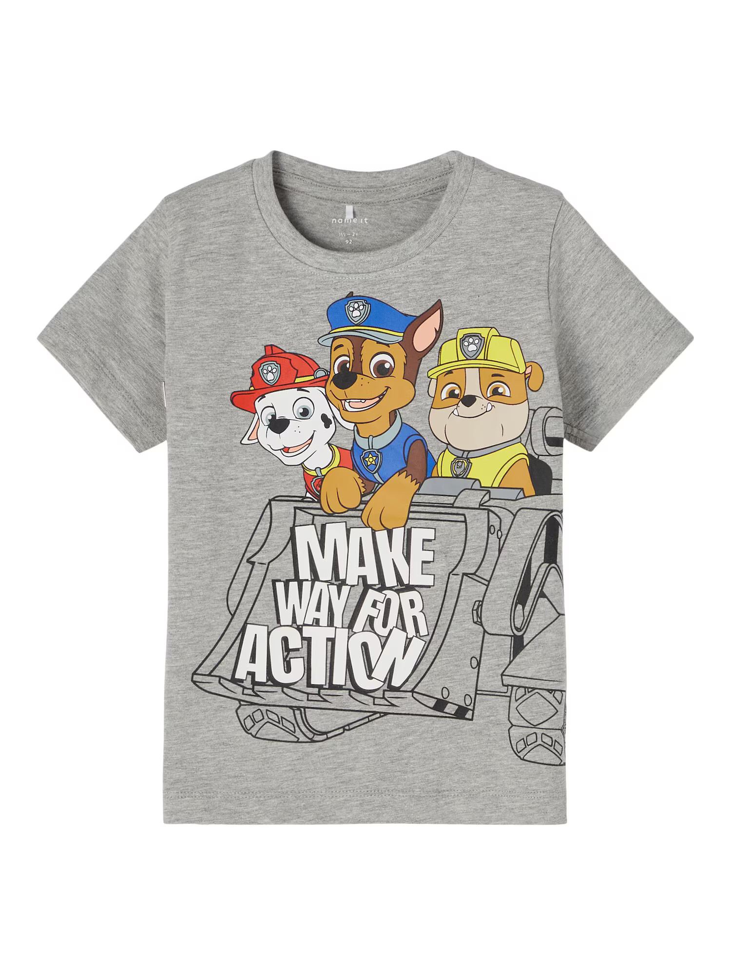 NAME IT Tricou 'Paw Patrol' gri amestecat / mai multe culori - Pled.ro