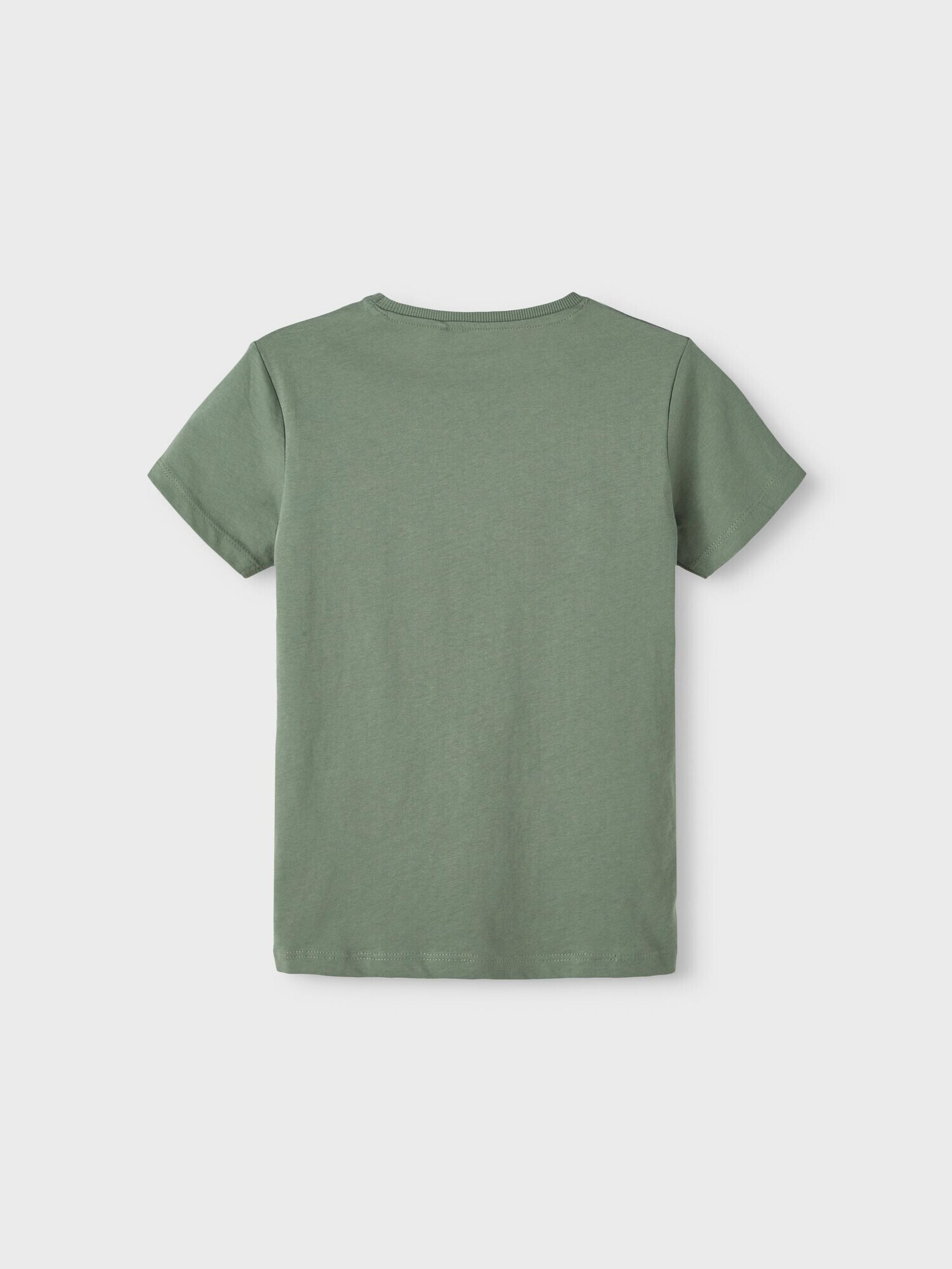 NAME IT Tricou 'VAGNO' verde închis / roșu orange / alb - Pled.ro