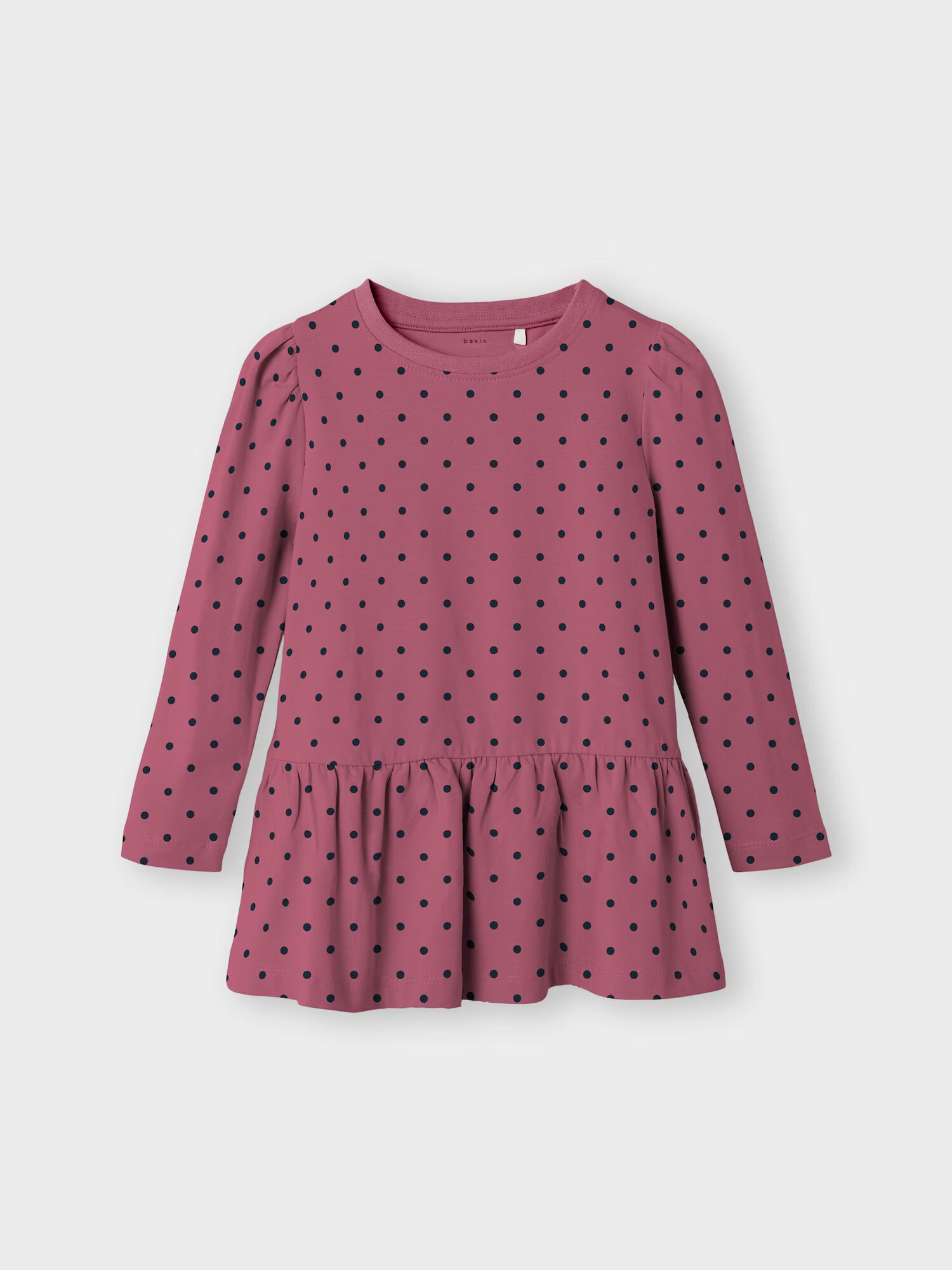 NAME IT Tricou 'VILMINA' albastru închis / rosé / alb - Pled.ro