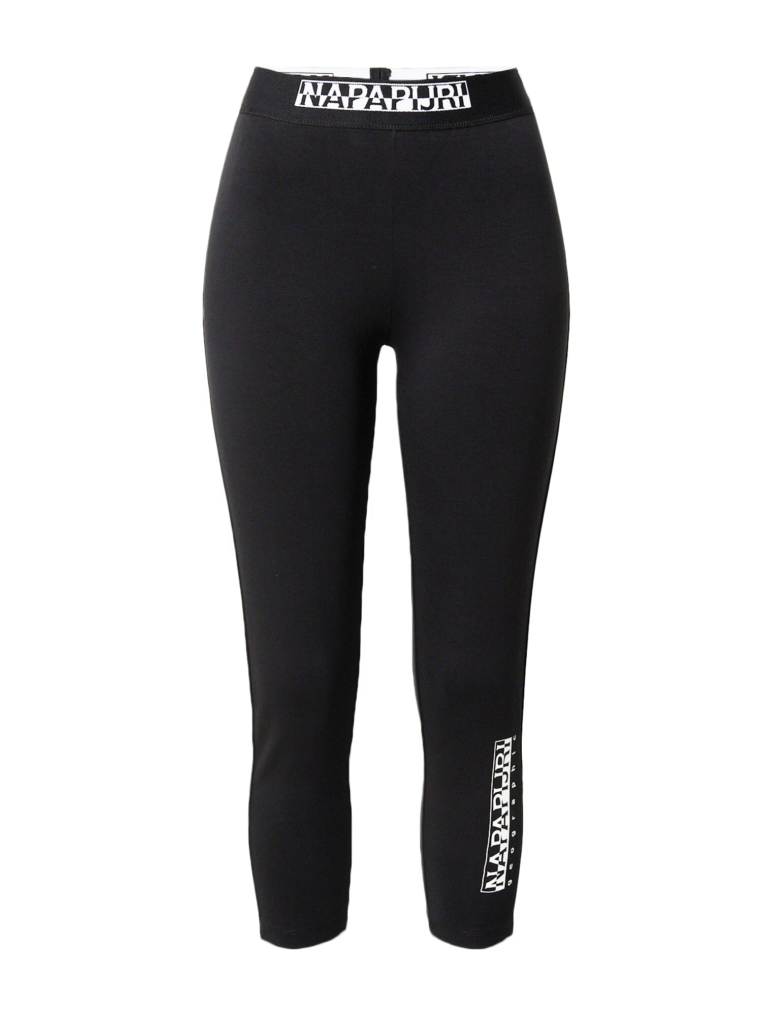 NAPAPIJRI Leggings negru / alb - Pled.ro