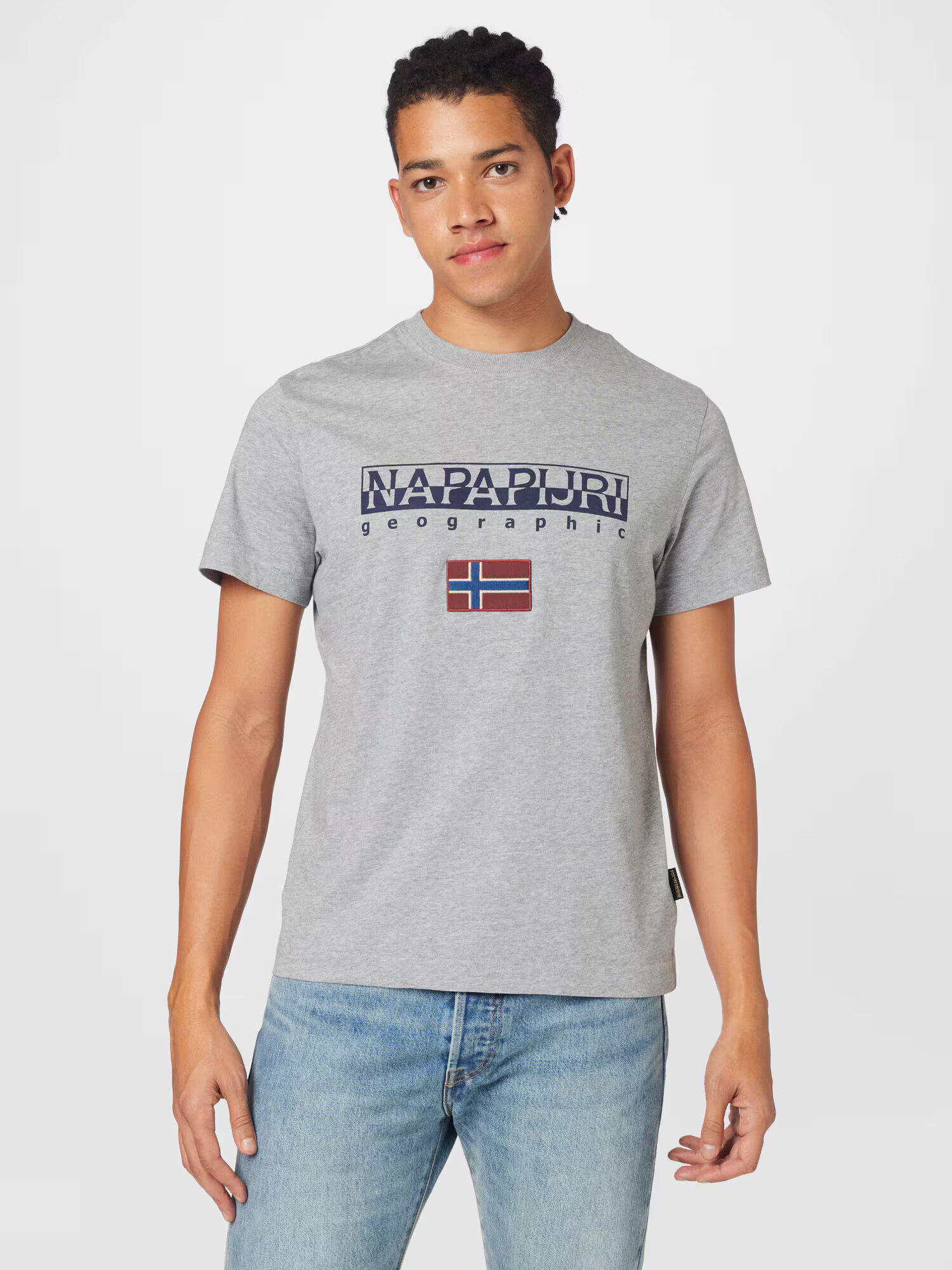 NAPAPIJRI Tricou 'AYAS' gri / mai multe culori - Pled.ro