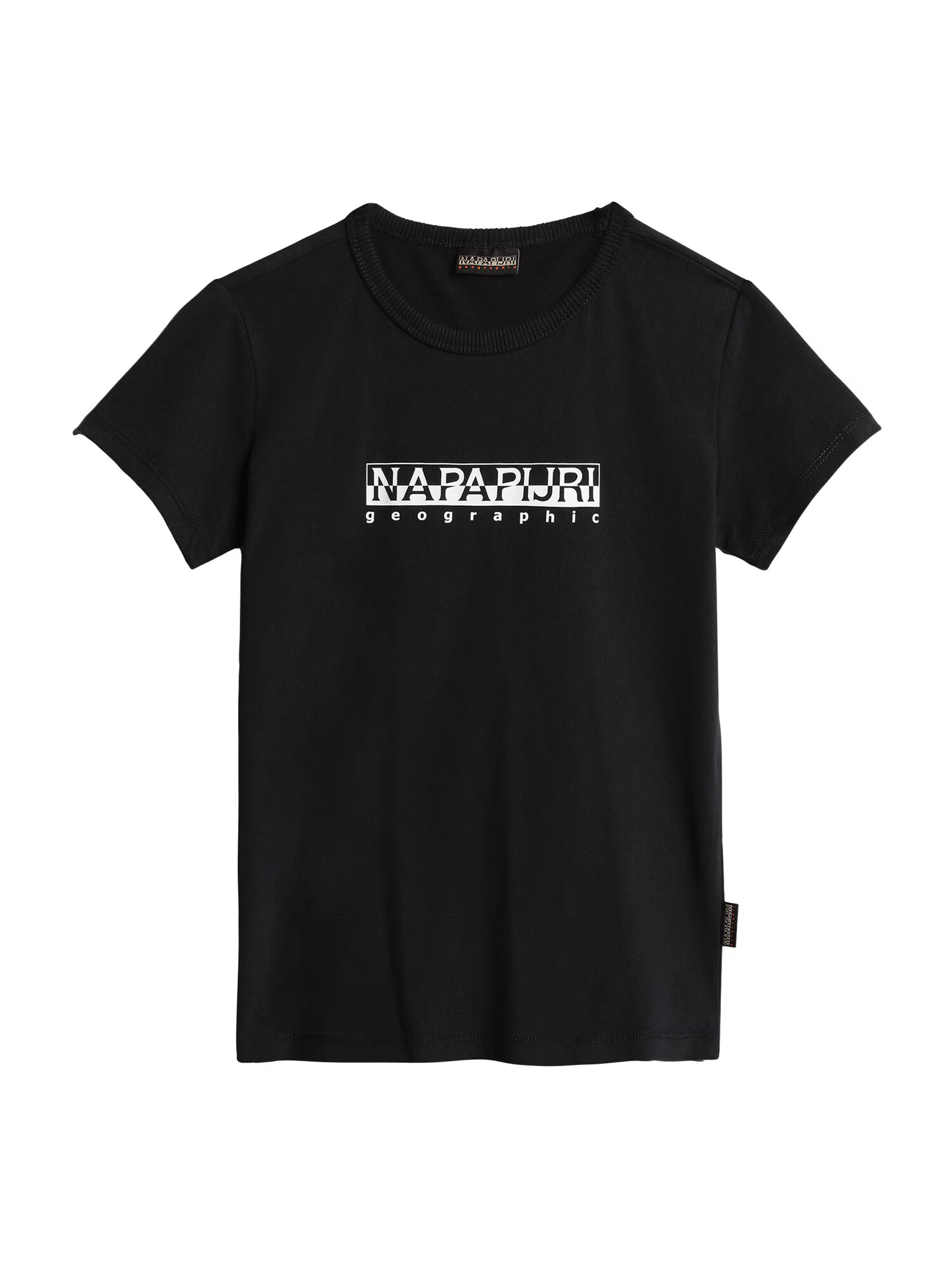 NAPAPIJRI Tricou negru / alb - Pled.ro