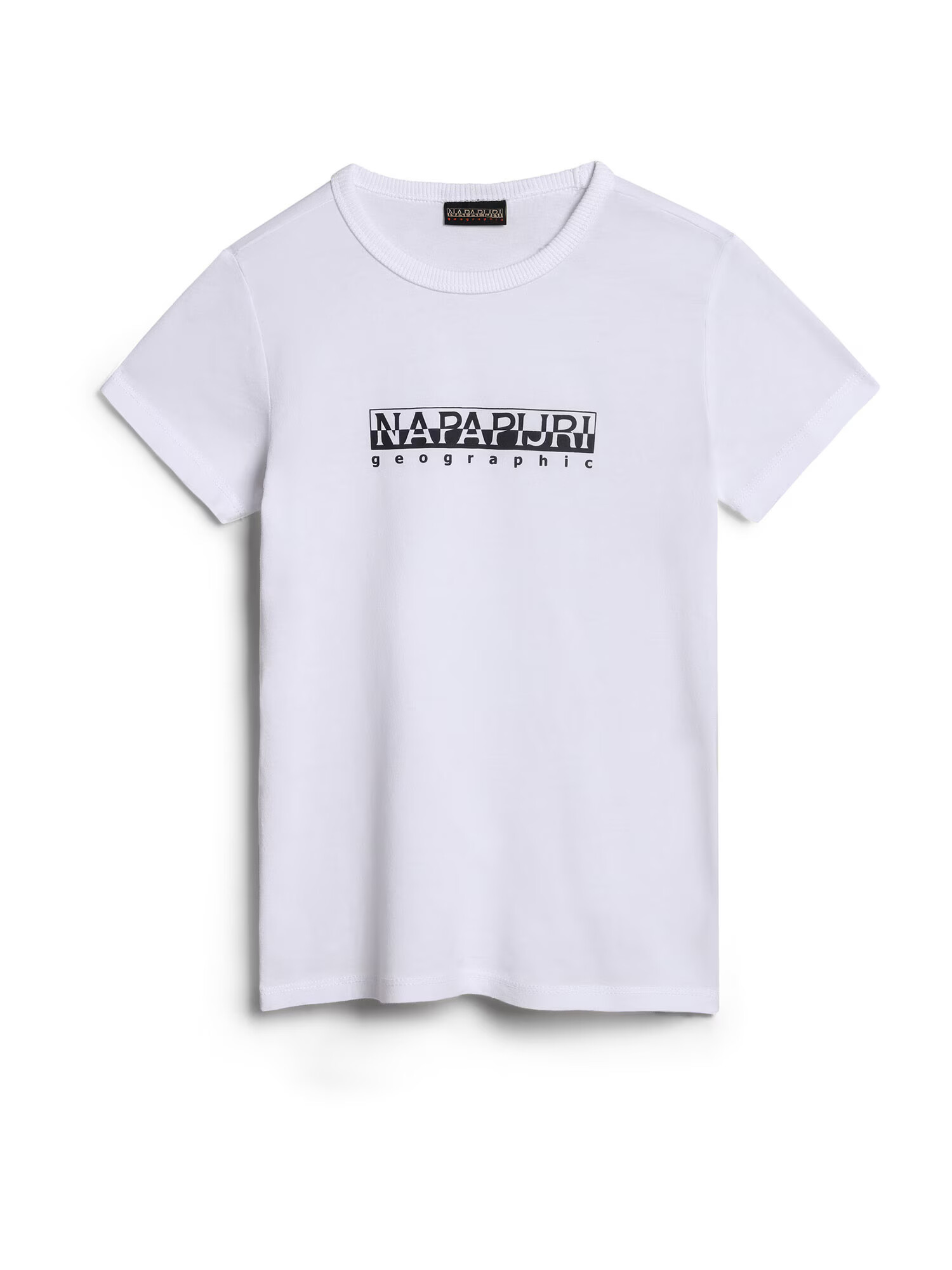 NAPAPIJRI Tricou negru / alb - Pled.ro