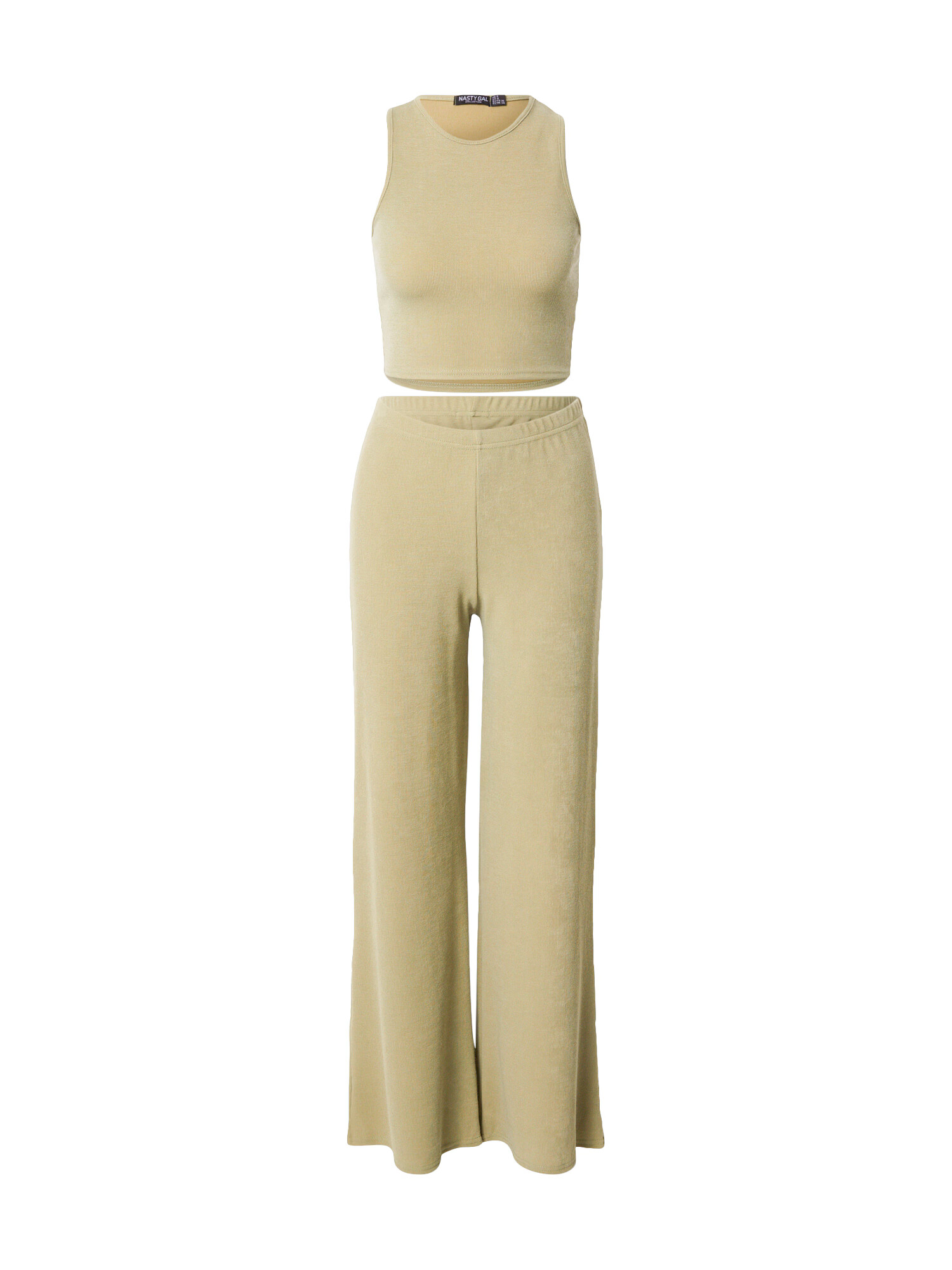 Nasty Gal Costum cu pantaloni verde pastel - Pled.ro