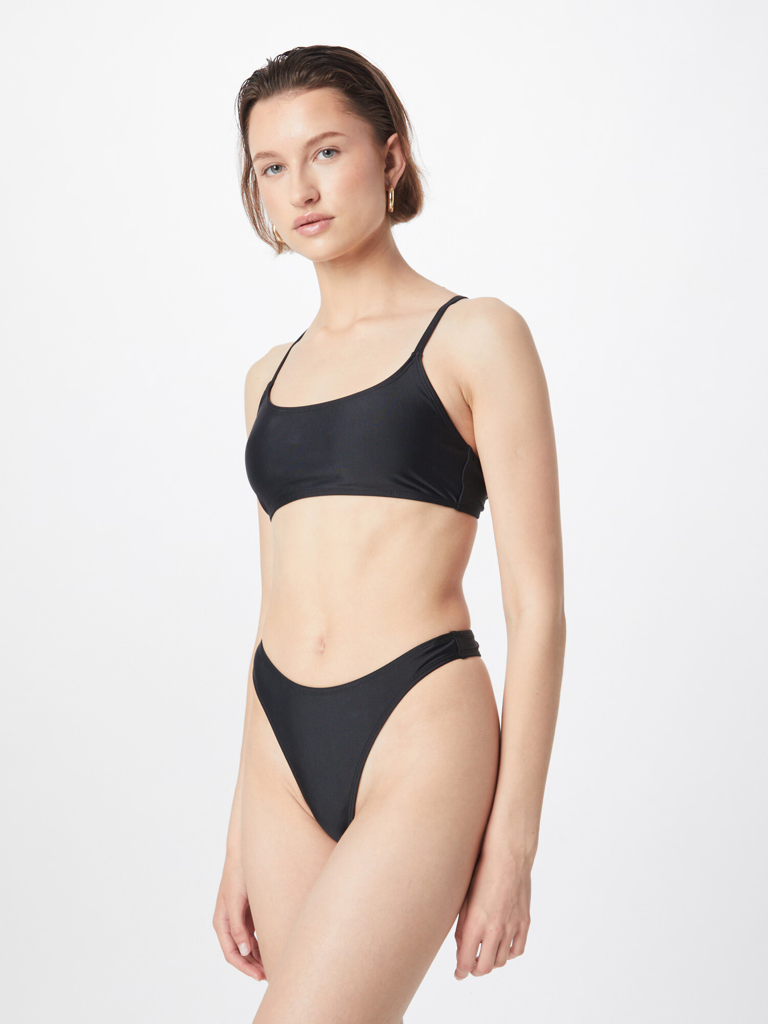 Nasty Gal Costum de baie două piese negru - Pled.ro