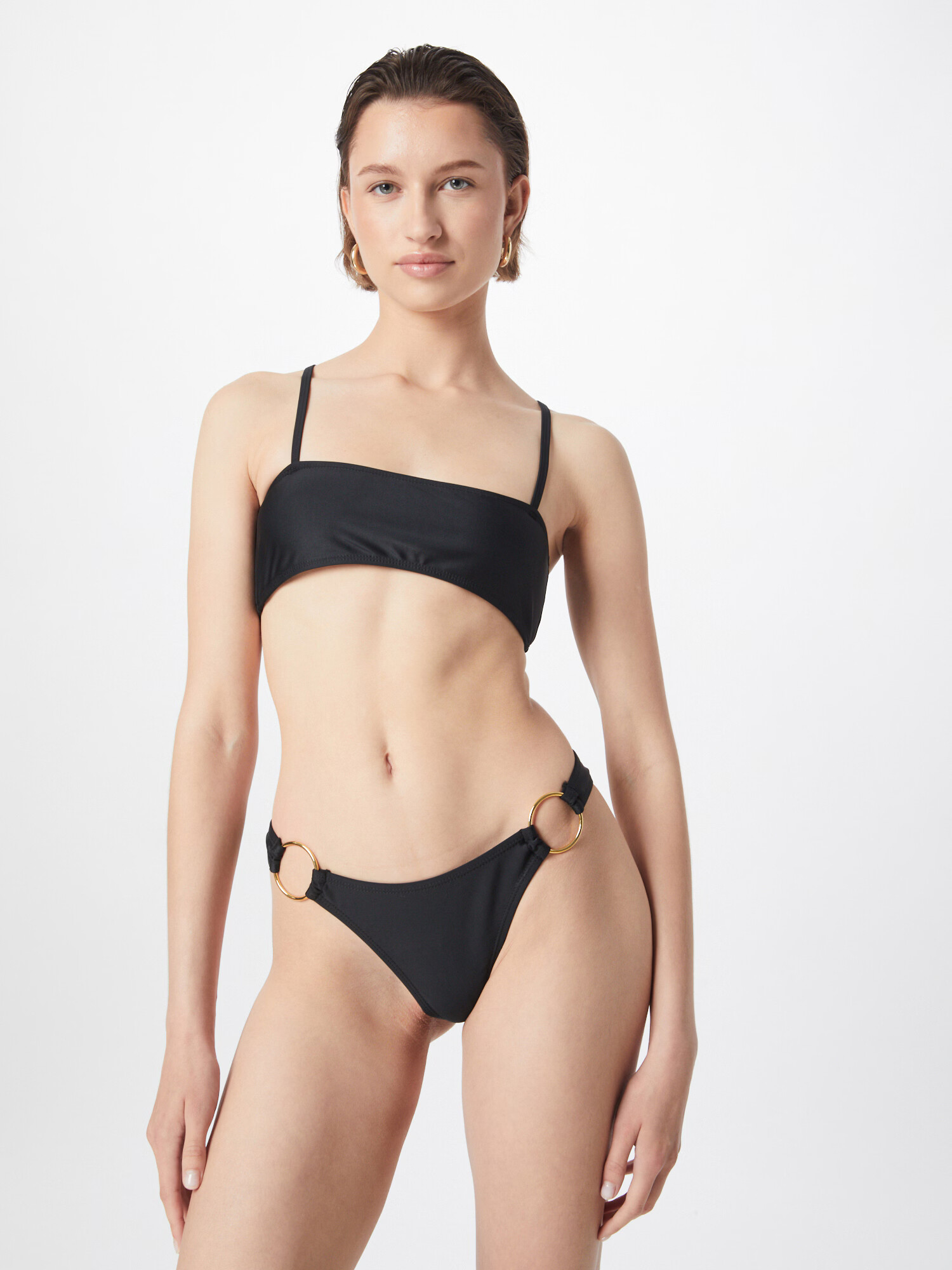 Nasty Gal Costum de baie două piese negru - Pled.ro