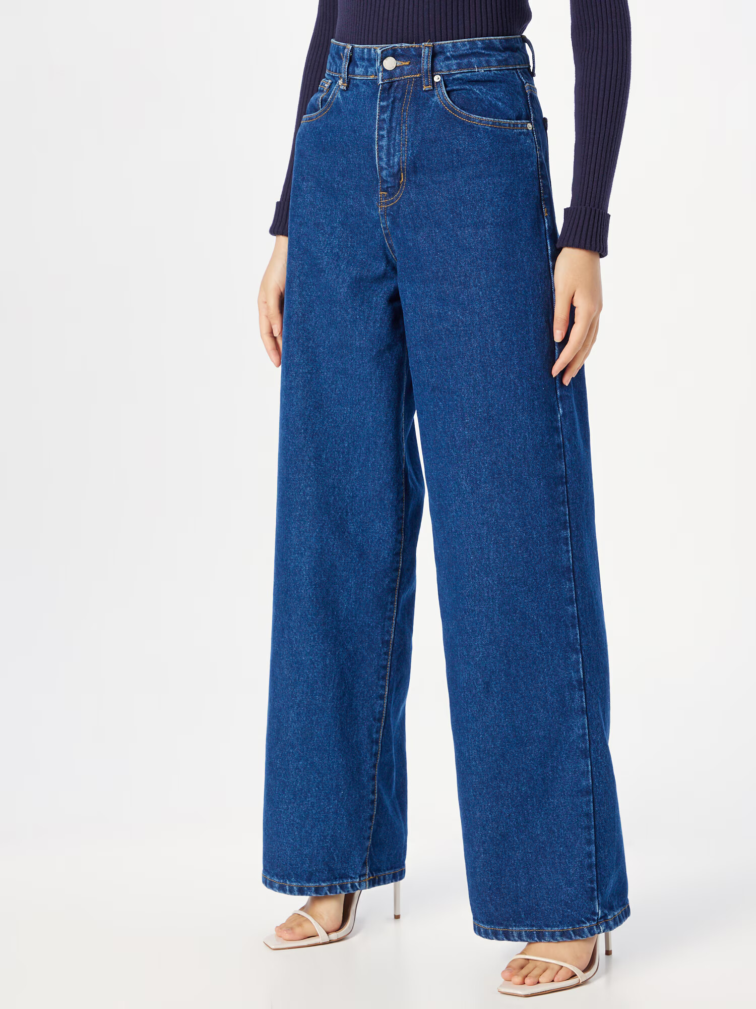 Nasty Gal Jeans albastru denim - Pled.ro