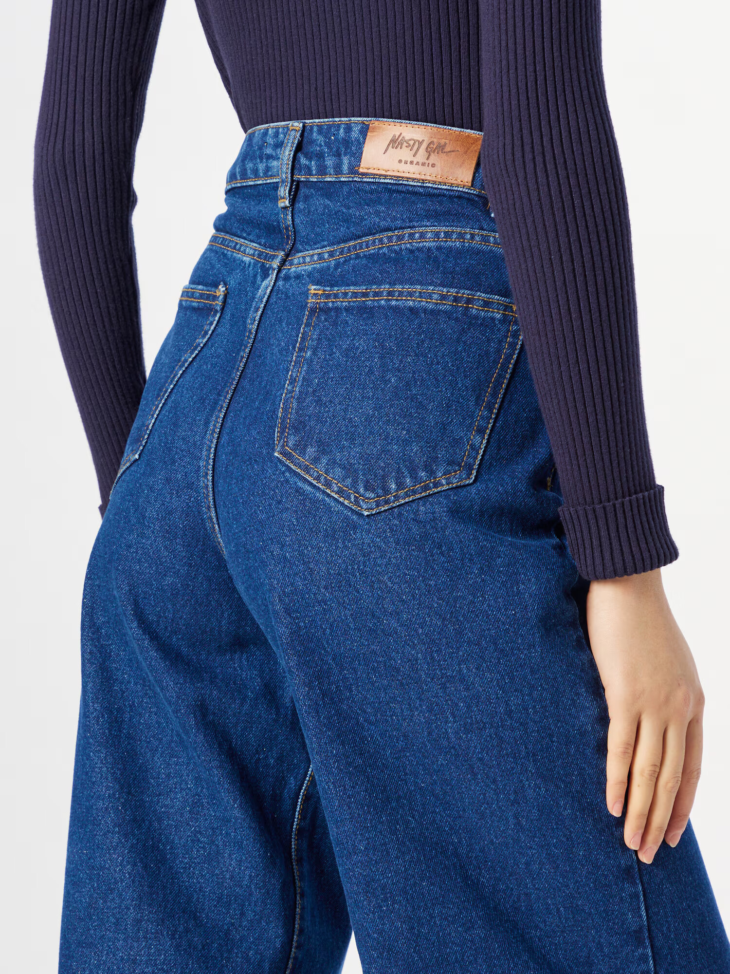 Nasty Gal Jeans albastru denim - Pled.ro