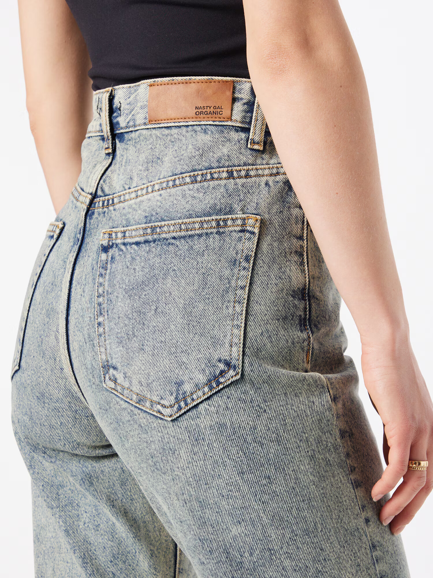 Nasty Gal Jeans albastru denim - Pled.ro