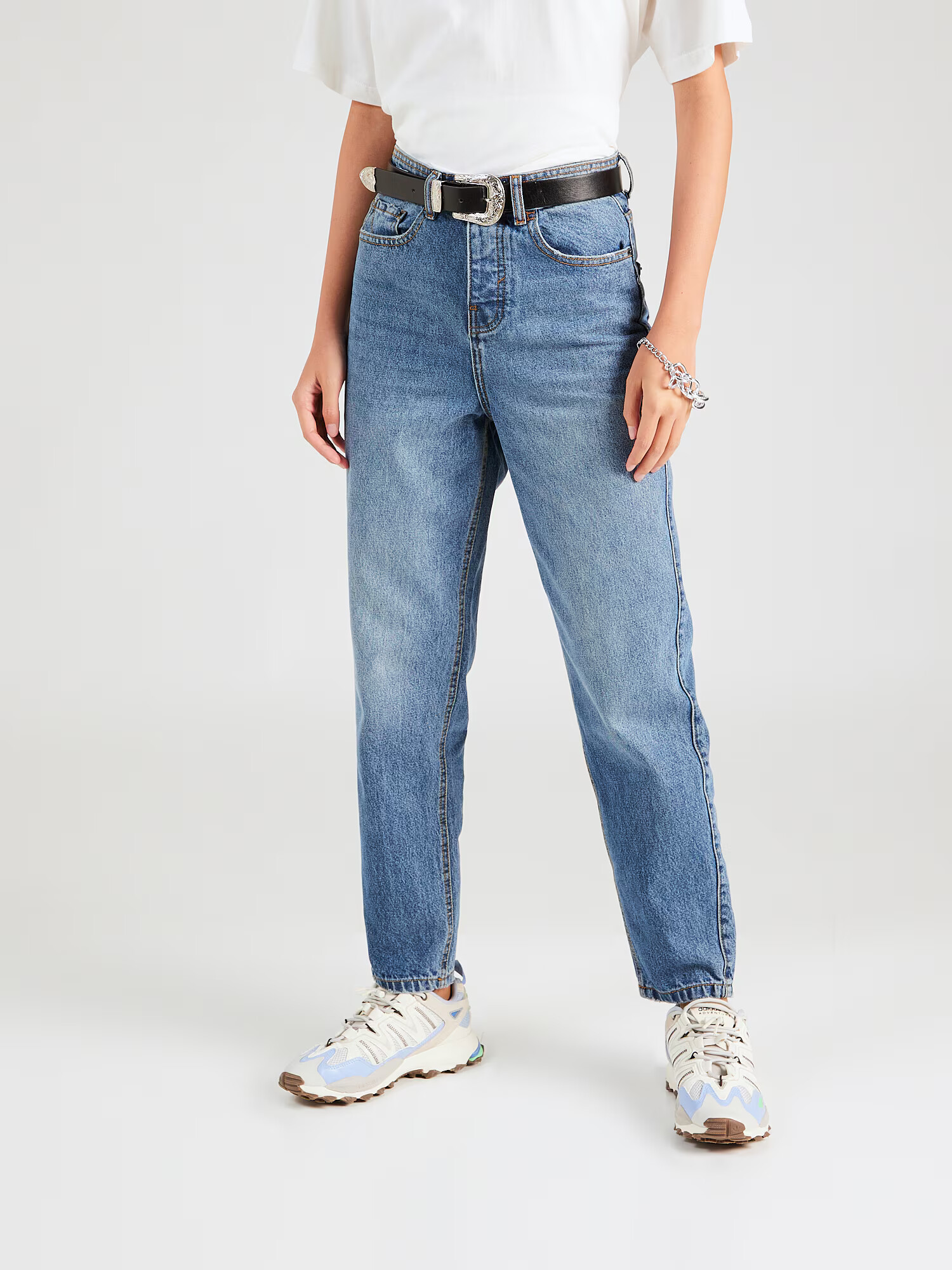 Nasty Gal Jeans albastru denim - Pled.ro