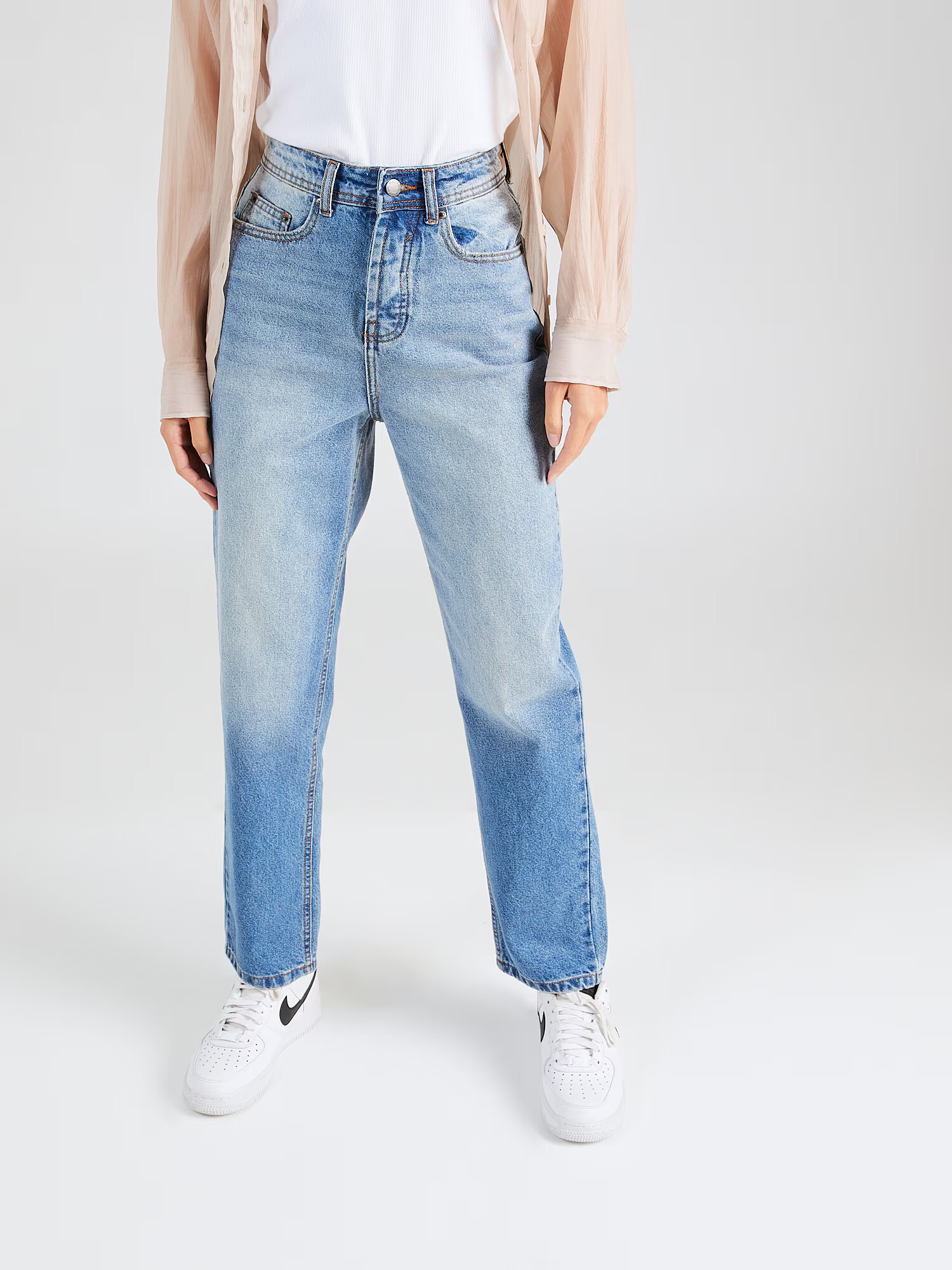 Nasty Gal Jeans albastru denim - Pled.ro