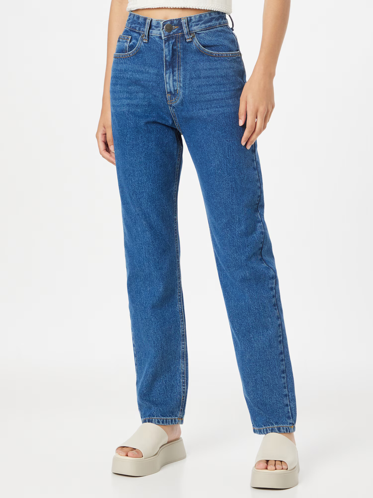 Nasty Gal Jeans albastru denim - Pled.ro