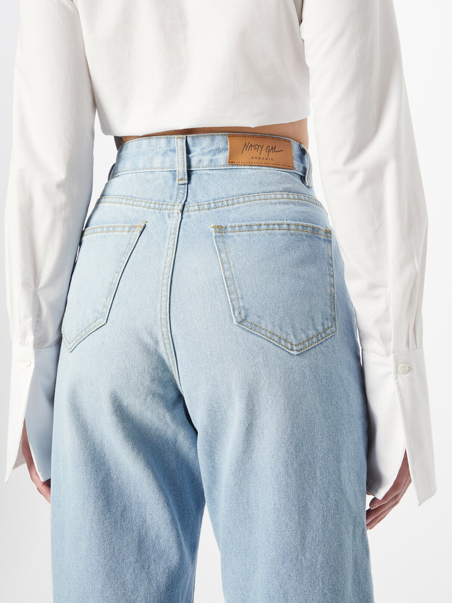 Nasty Gal Jeans albastru denim - Pled.ro