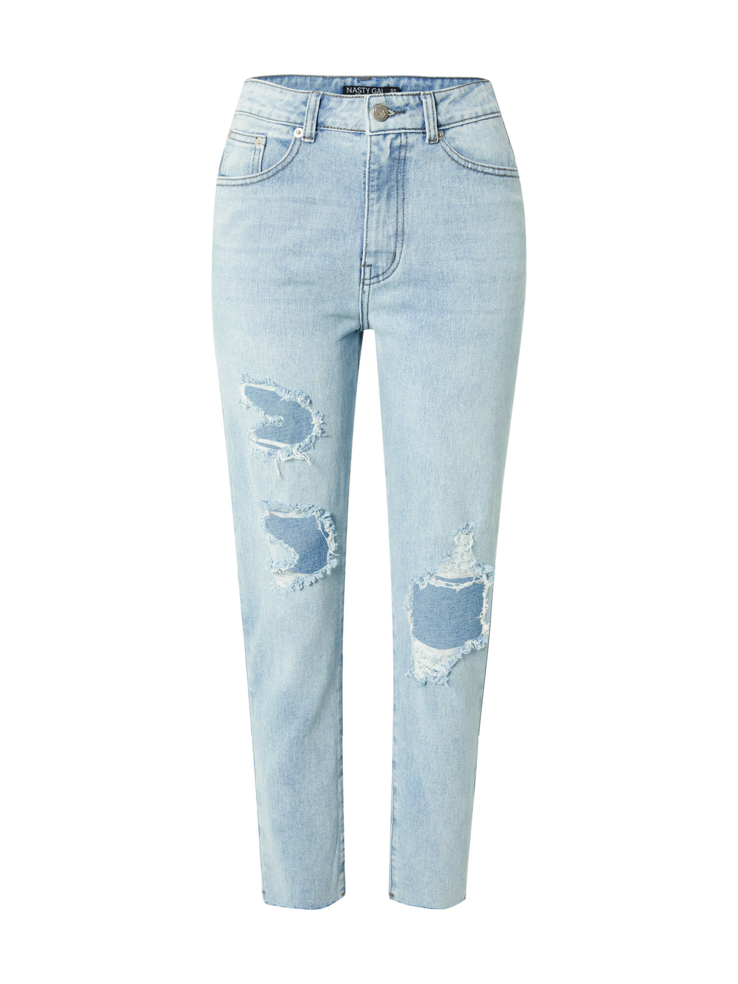 Nasty Gal Jeans albastru deschis - Pled.ro