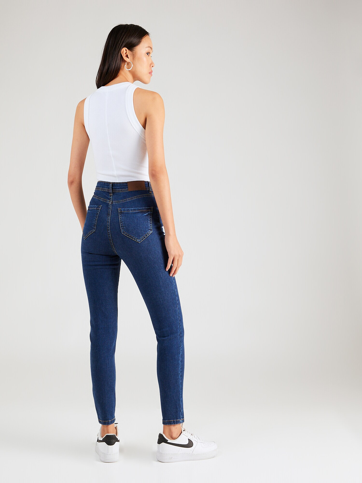 Nasty Gal Jeans albastru închis - Pled.ro