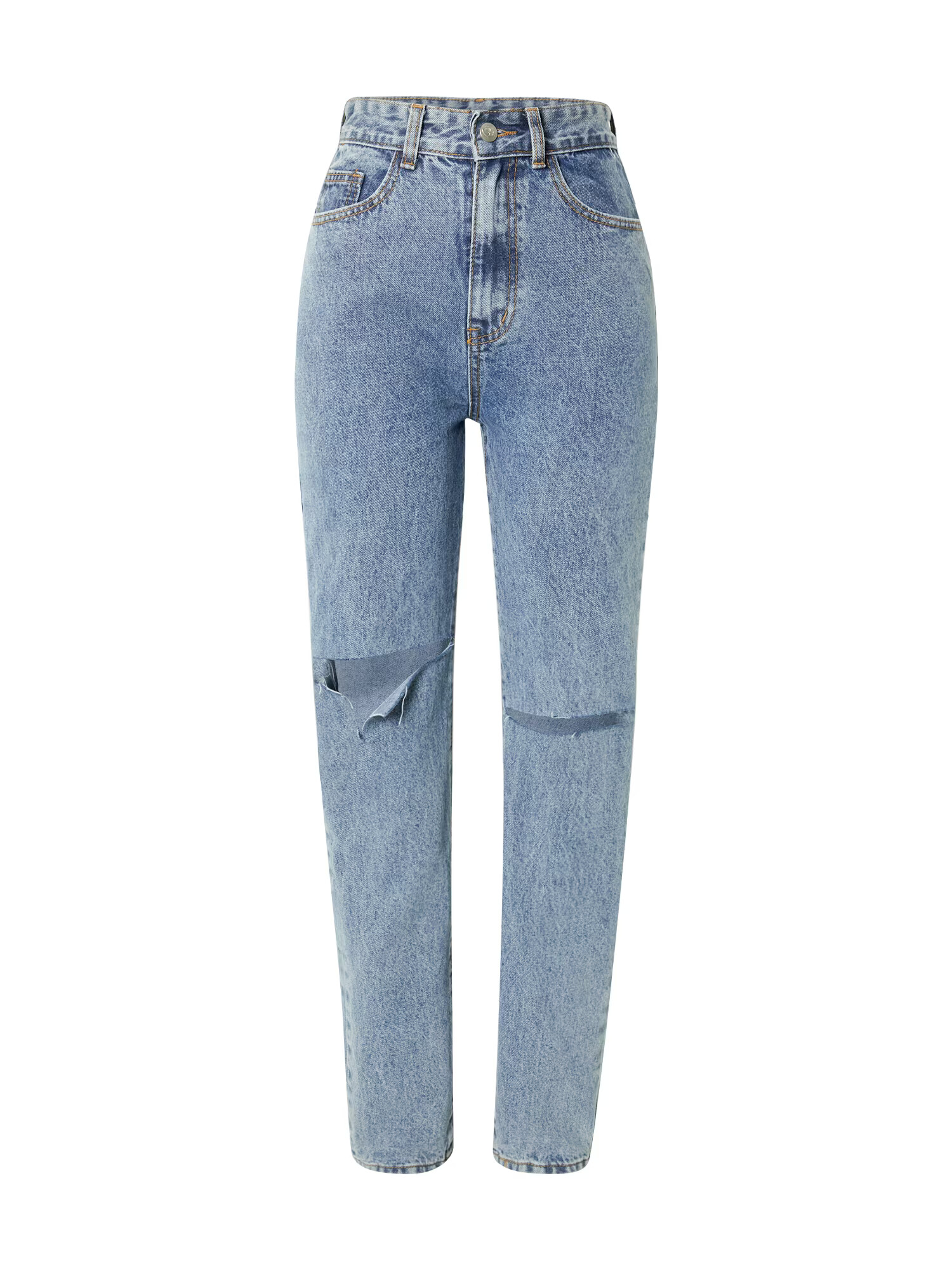 Nasty Gal Jeans 'Distressed' albastru denim - Pled.ro