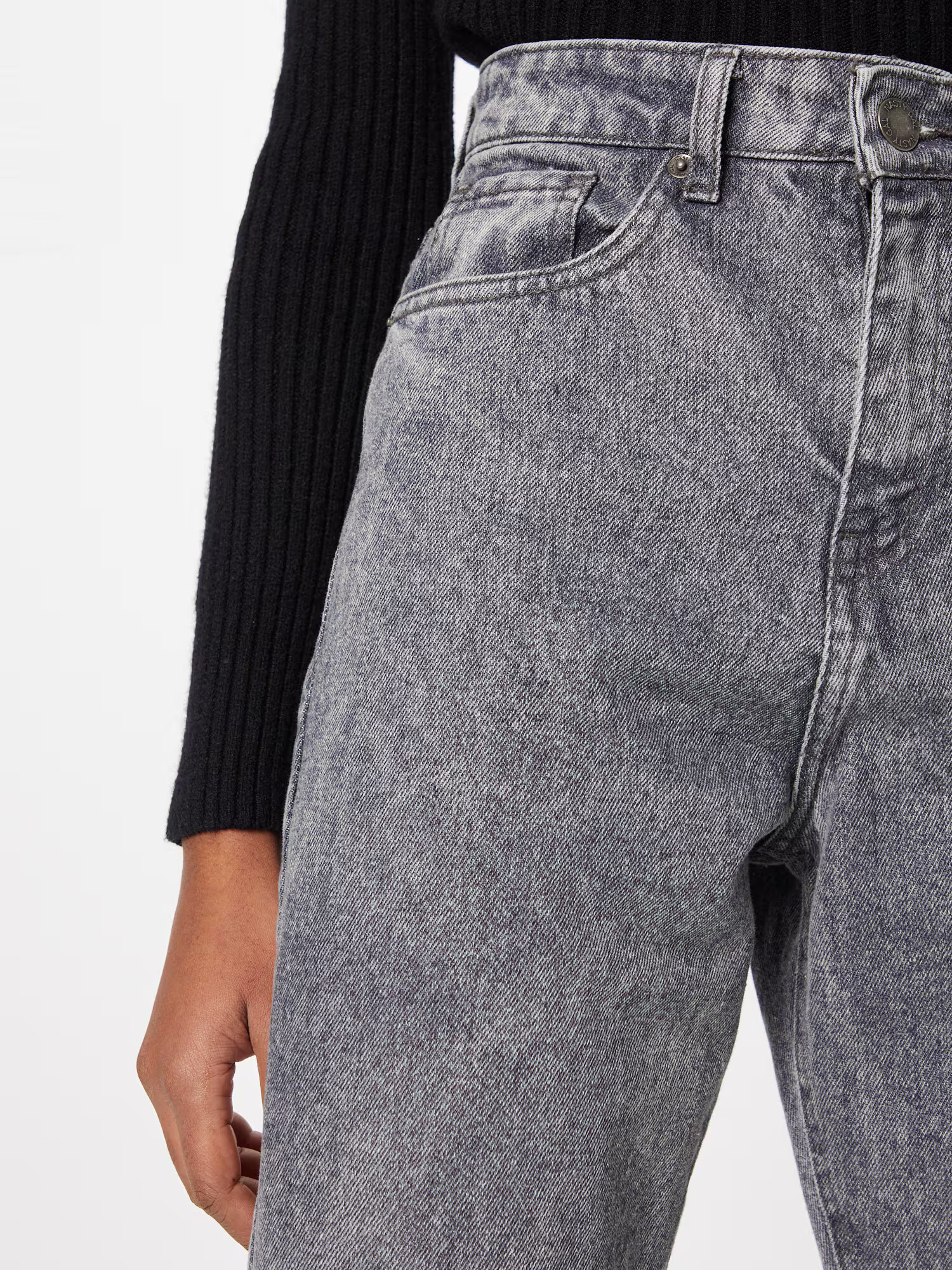 Nasty Gal Jeans gri - Pled.ro