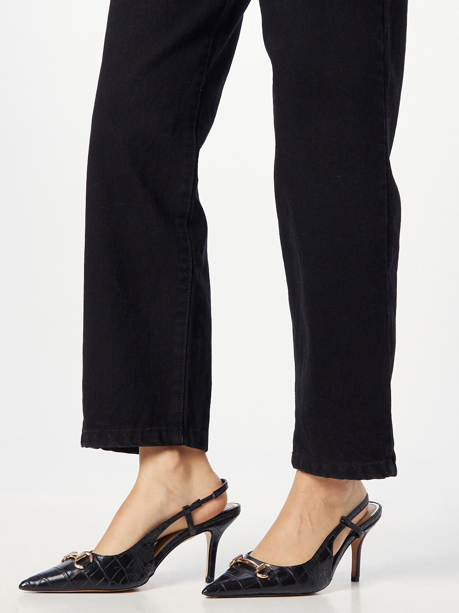 Nasty Gal Jeans negru - Pled.ro