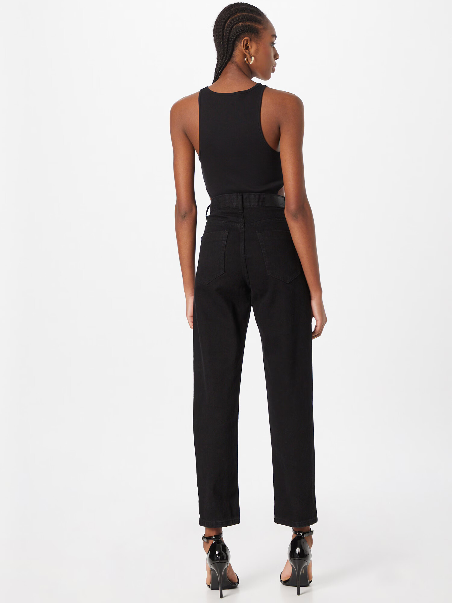 Nasty Gal Jeans negru - Pled.ro