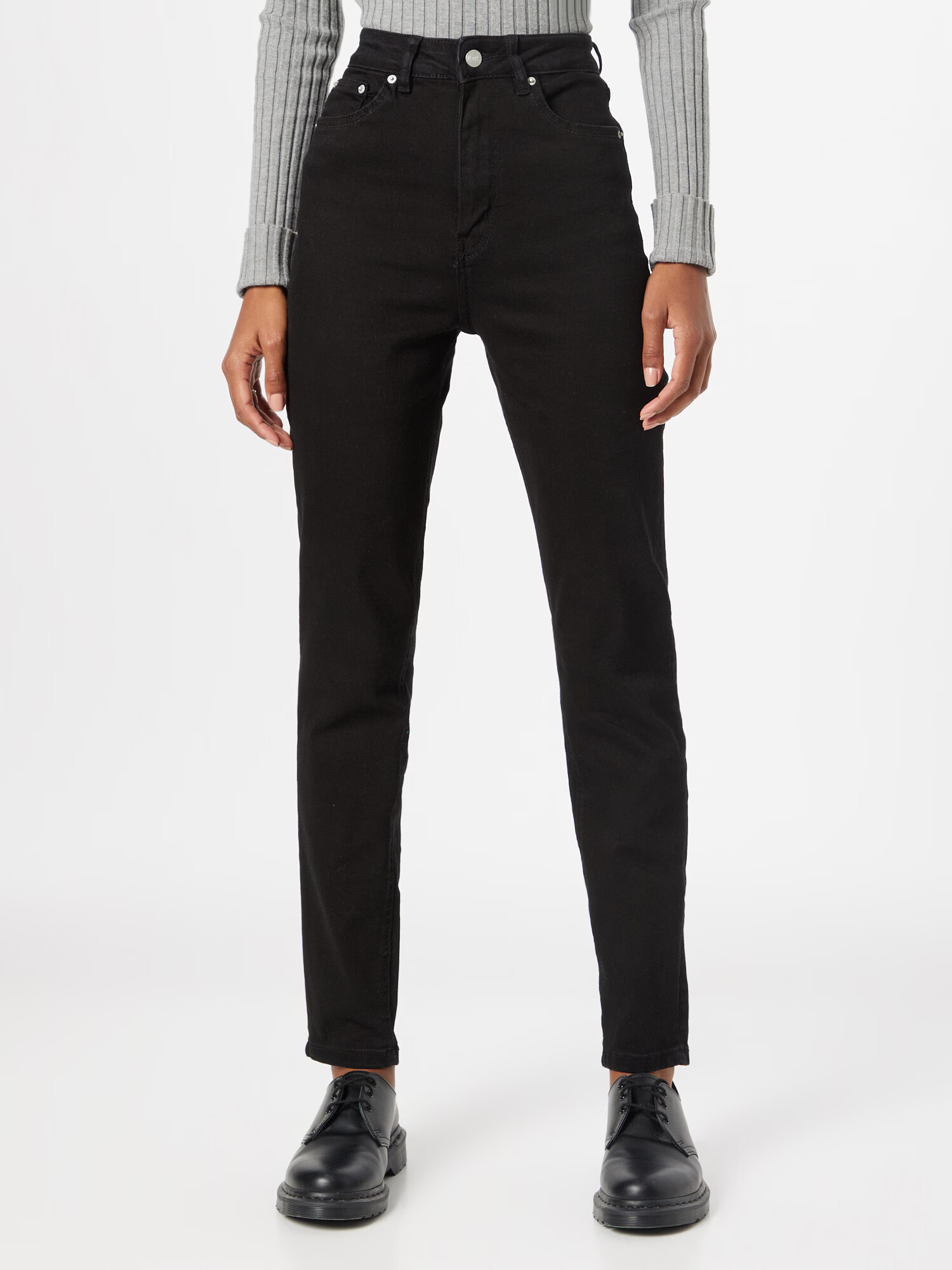 Nasty Gal Jeans negru denim - Pled.ro