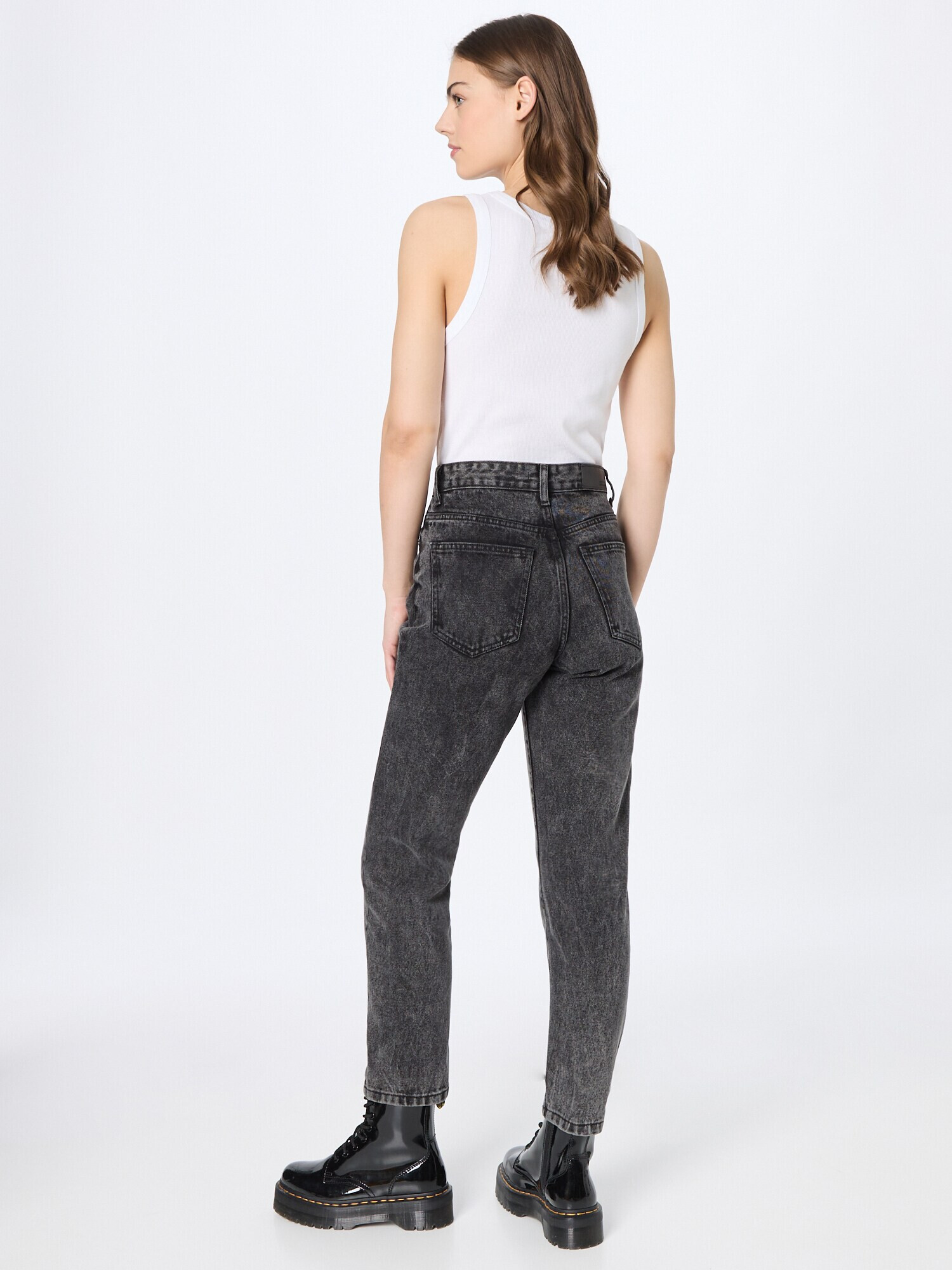 Nasty Gal Jeans negru denim - Pled.ro