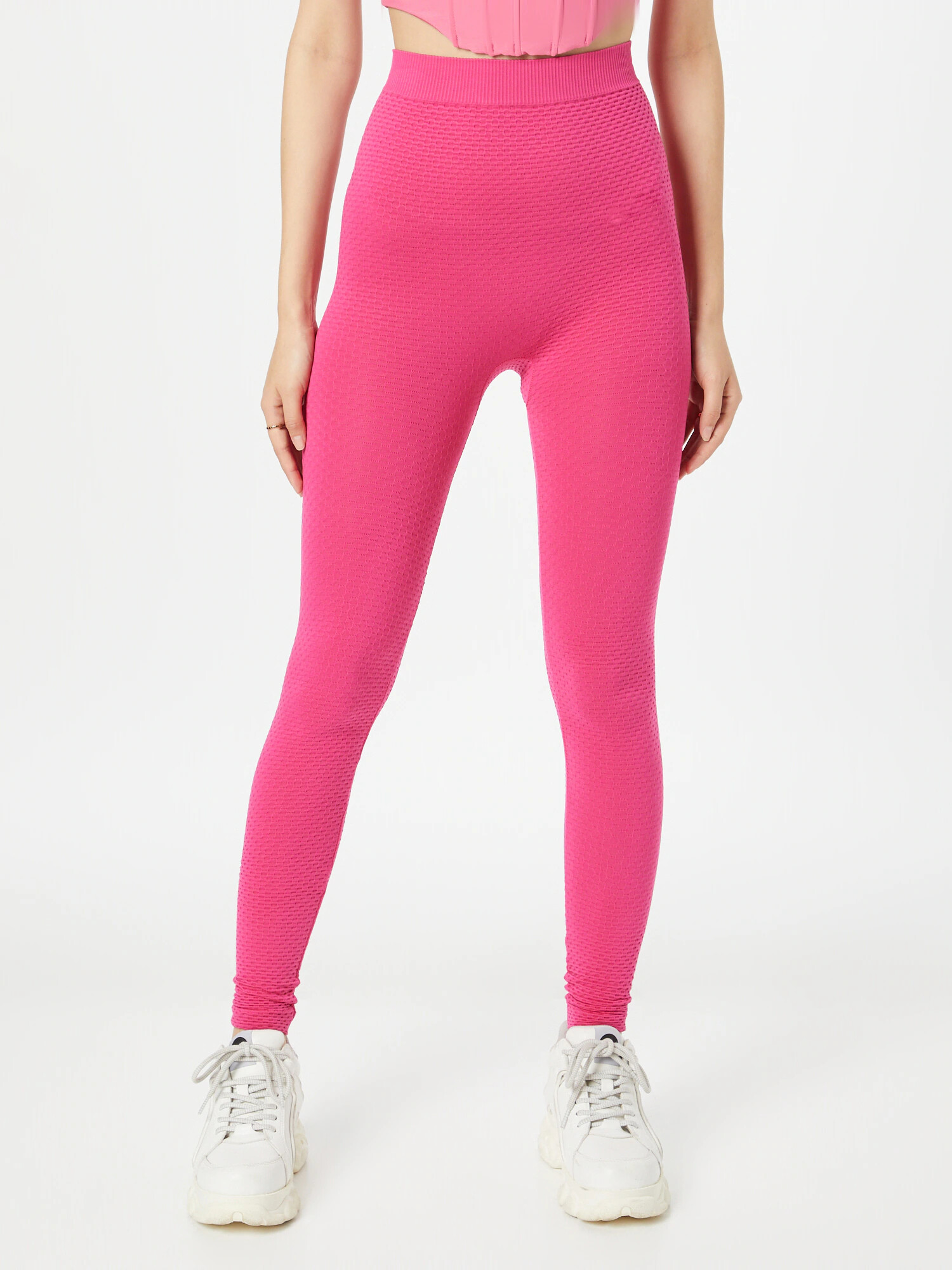 Nasty Gal Leggings roz - Pled.ro