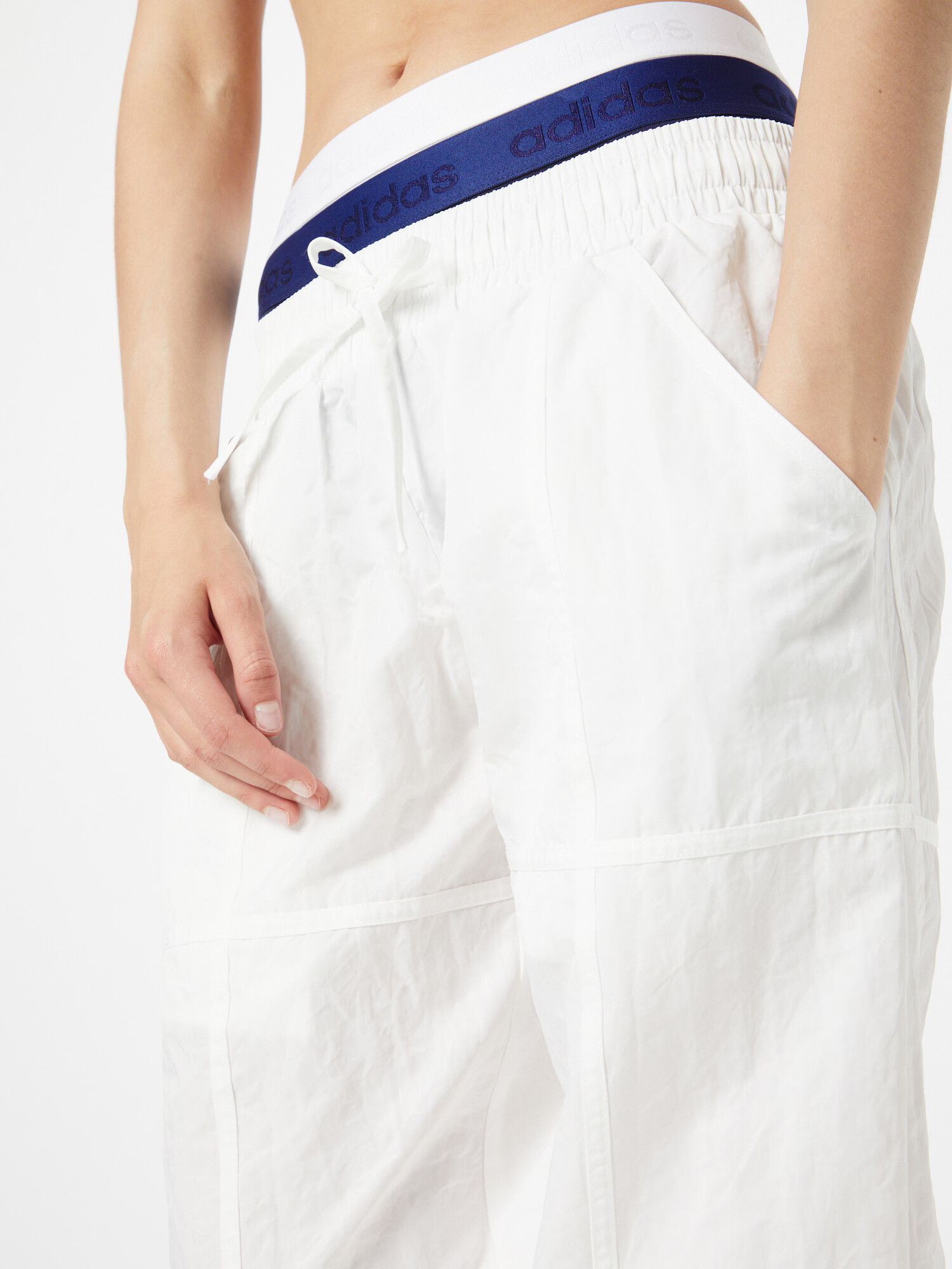 Nasty Gal Pantaloni alb - Pled.ro