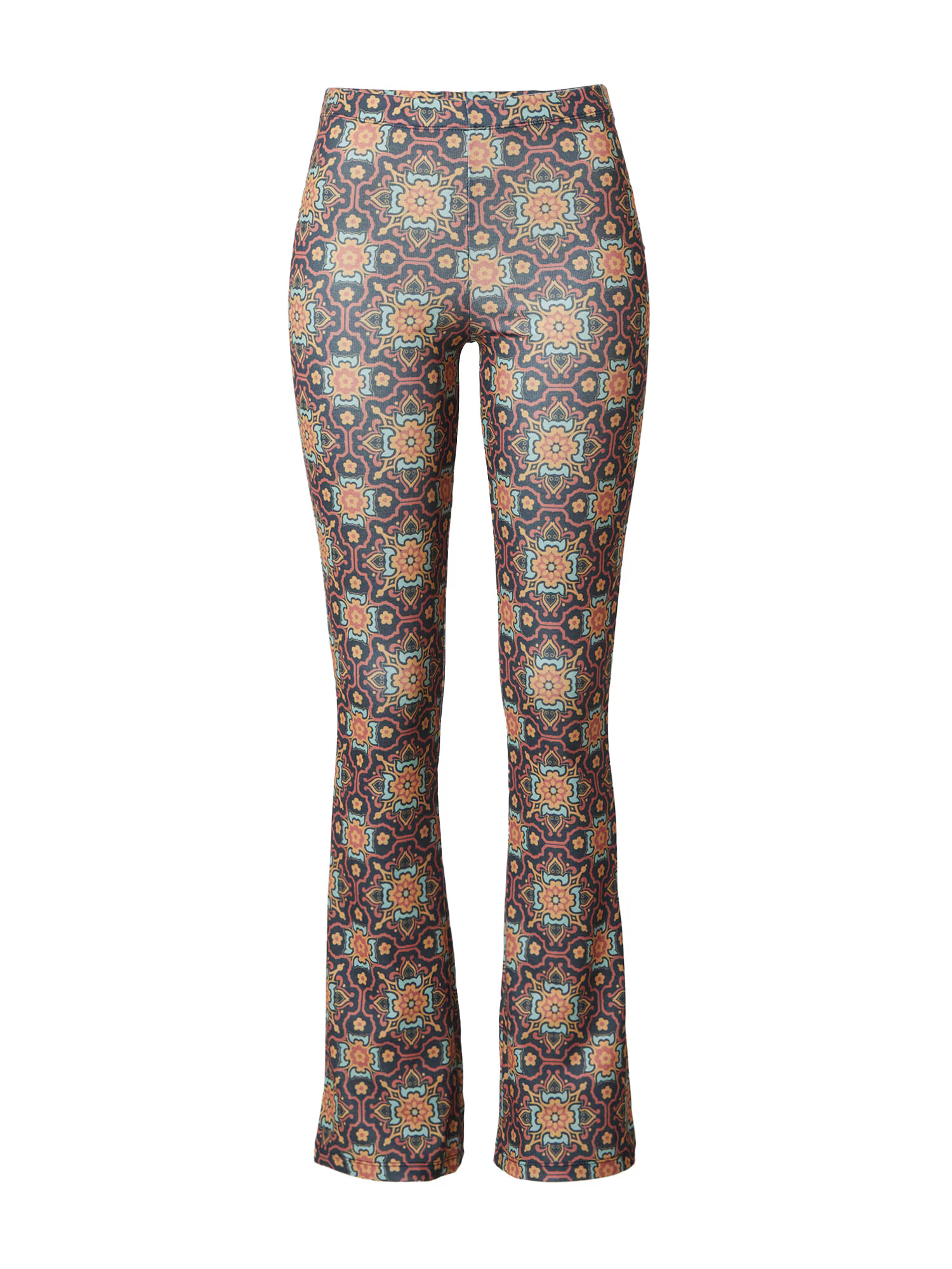 Nasty Gal Pantaloni bleumarin / portocaliu - Pled.ro