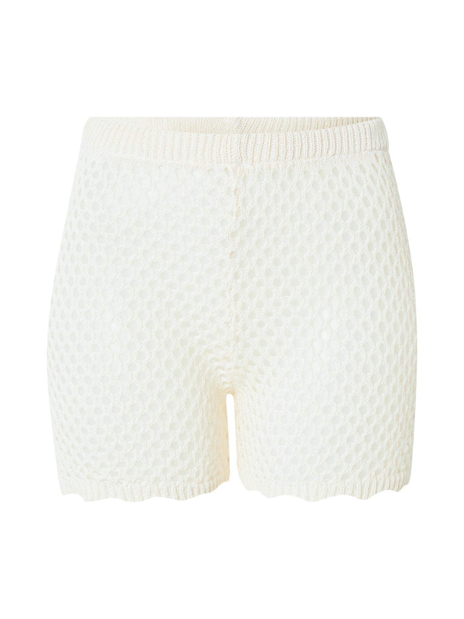 Nasty Gal Pantaloni crem - Pled.ro