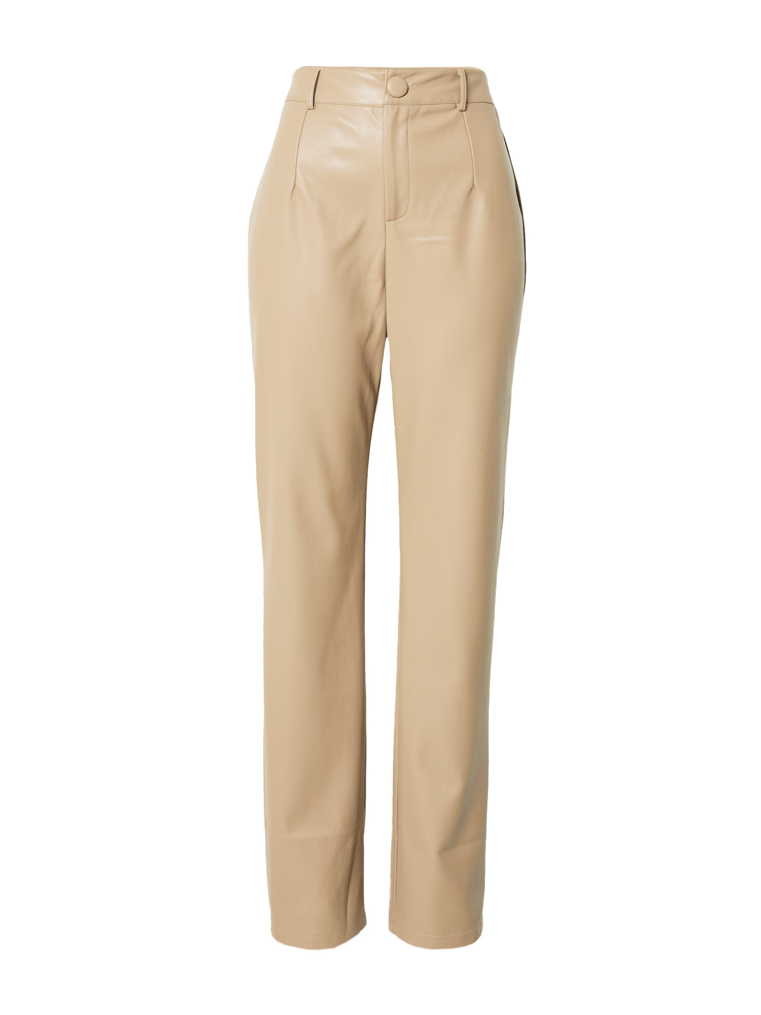 Nasty Gal Pantaloni gri taupe - Pled.ro