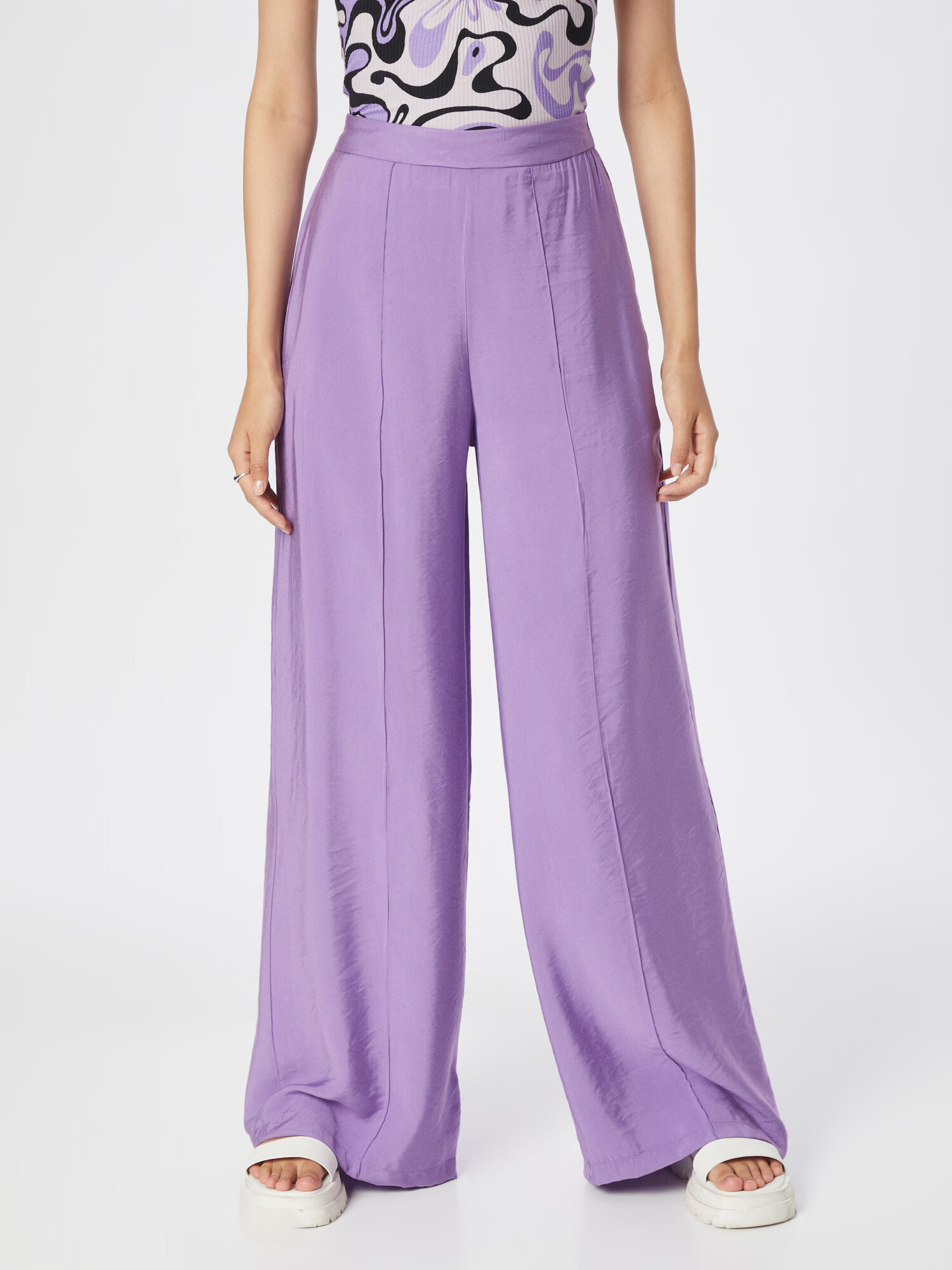 Nasty Gal Pantaloni lila - Pled.ro