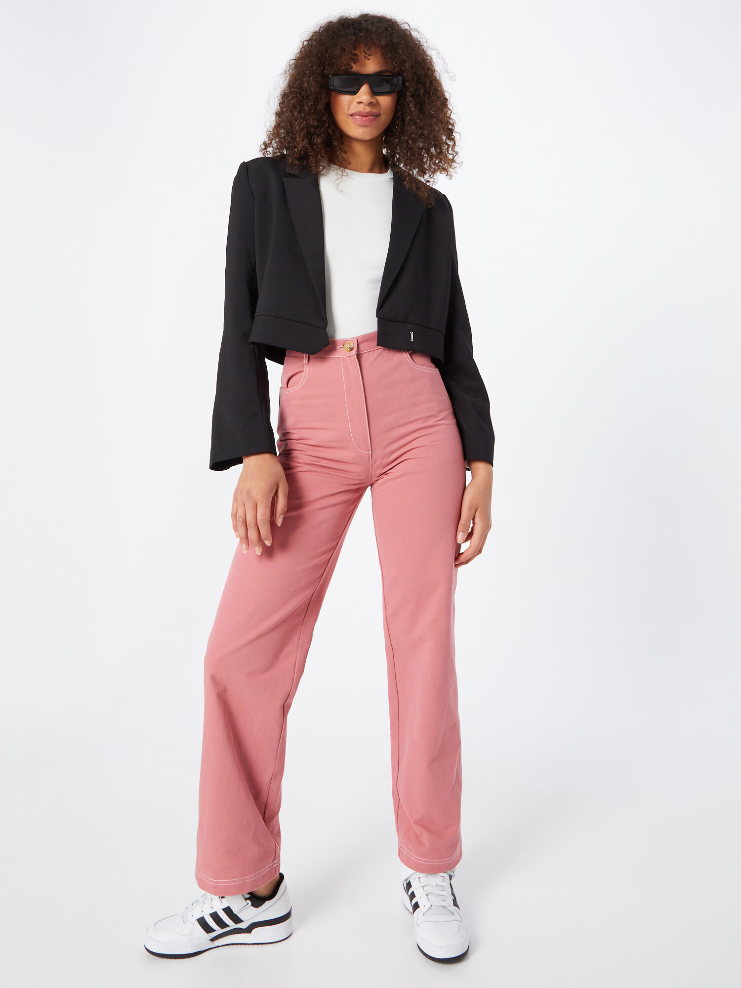 Nasty Gal Pantaloni mauve - Pled.ro