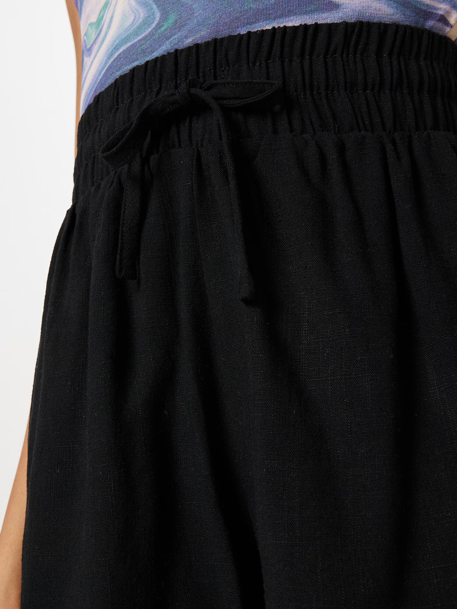 Nasty Gal Pantaloni negru - Pled.ro