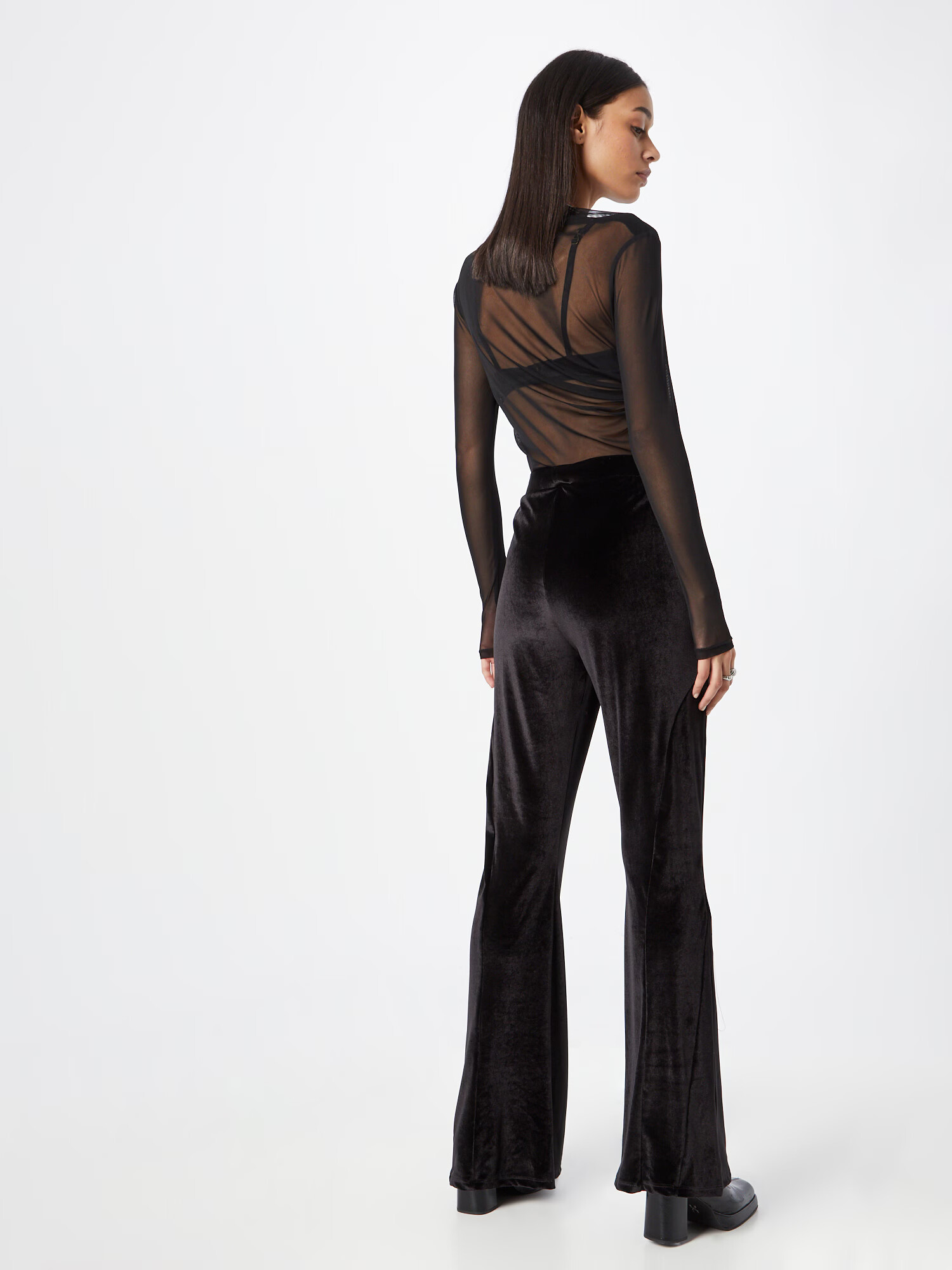 Nasty Gal Pantaloni negru - Pled.ro