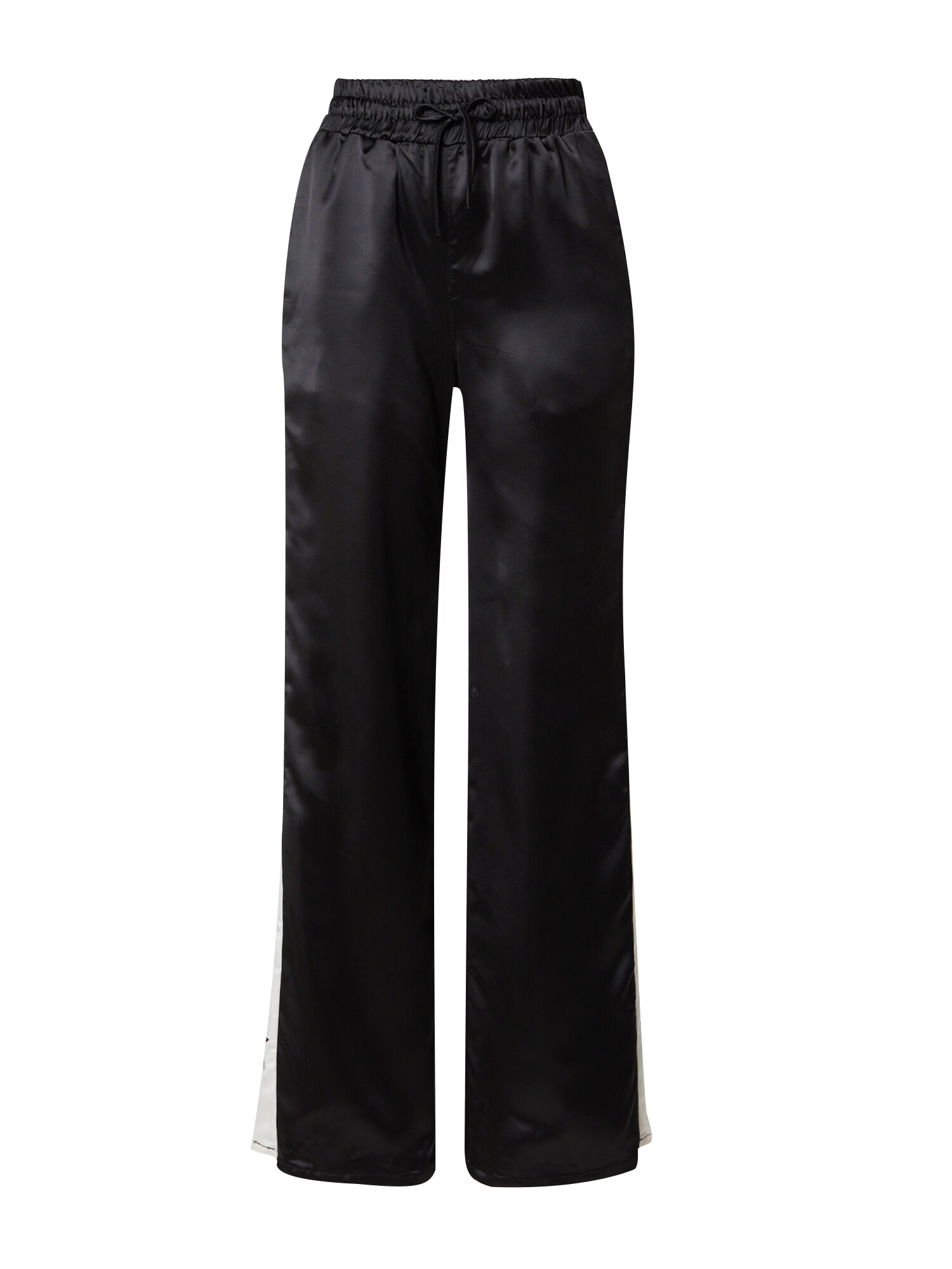 Nasty Gal Pantaloni negru / alb - Pled.ro