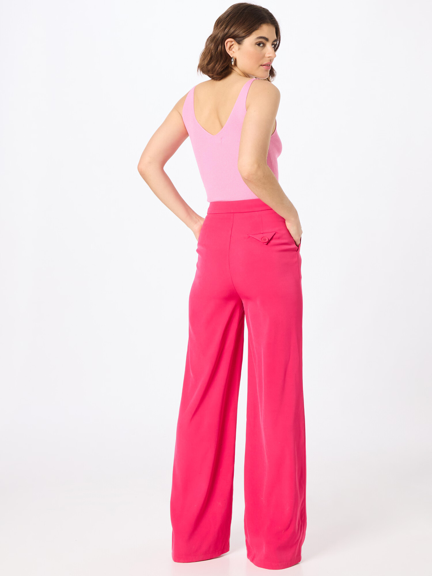 Nasty Gal Pantaloni roz - Pled.ro