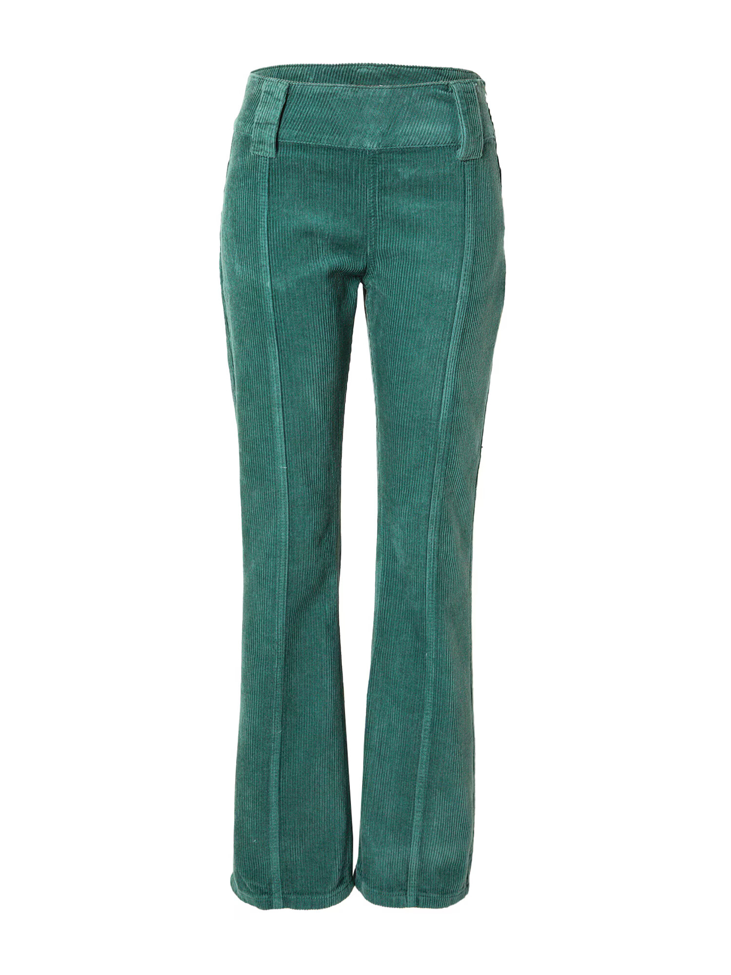 Nasty Gal Pantaloni verde petrol - Pled.ro