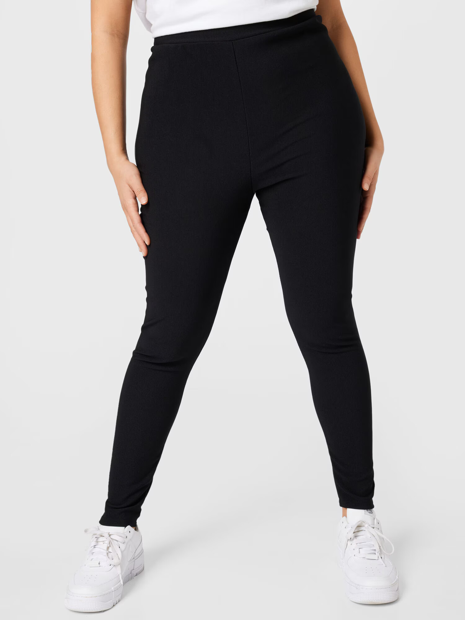 Nasty Gal Plus Leggings negru - Pled.ro